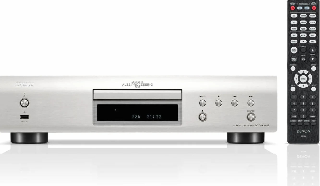 DENON Lettore CD DCD-900NE, Colore Nero