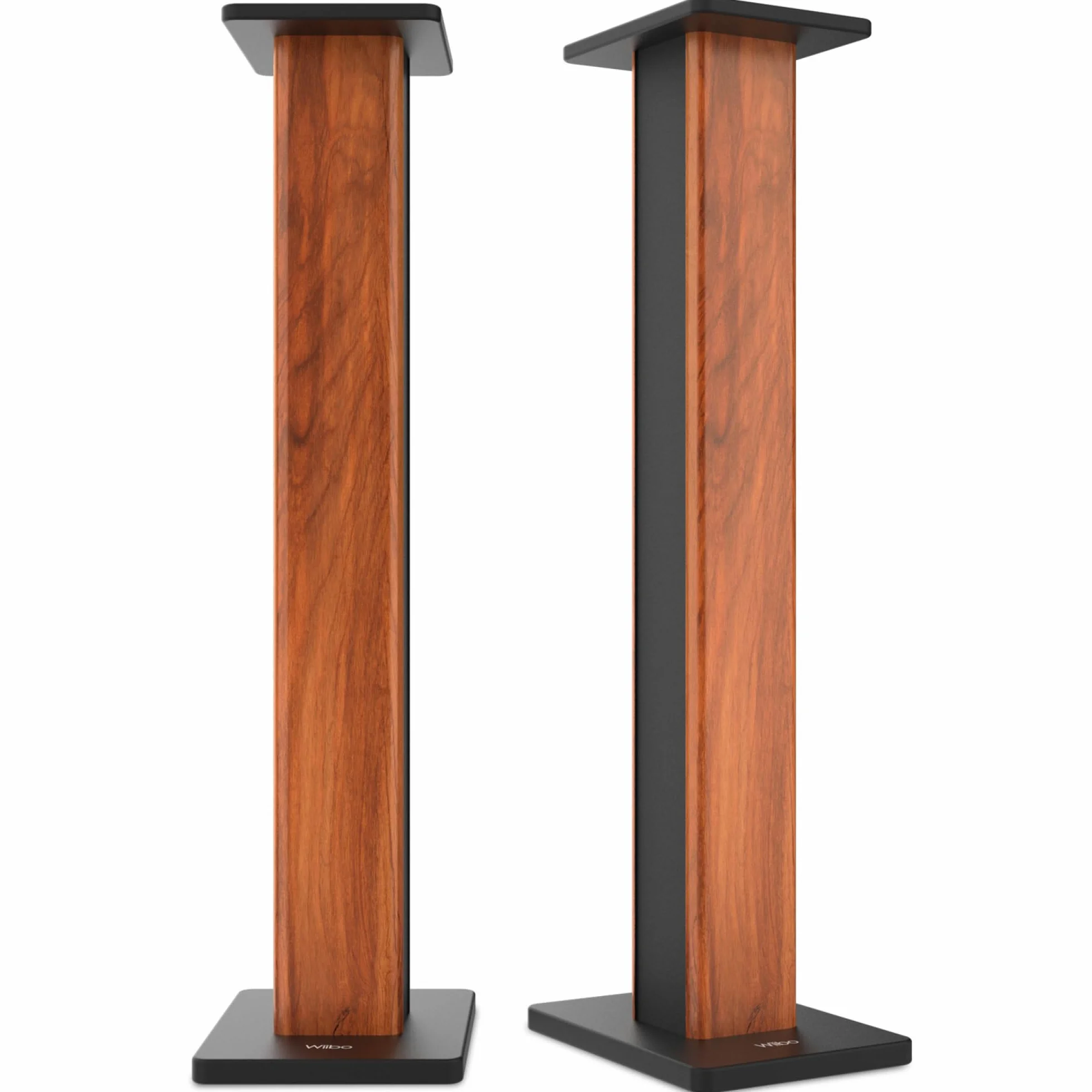 Wiibo Tempo 90 - Coppia Supporti per Casse - Altezza 90 cm - Base Solida Anti-Vibrazioni - Compatibilità Universale con Casse HiFi Stereo e Home Cinema - Piedini Antiscivolo
