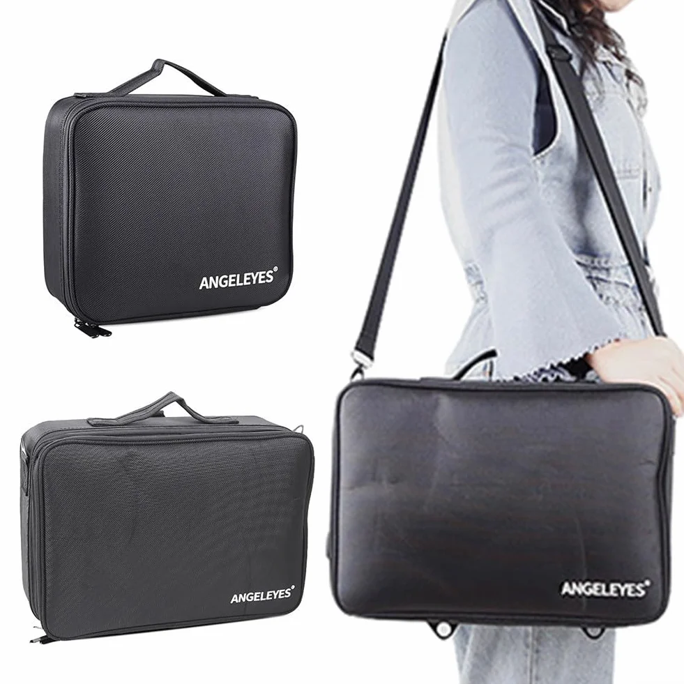 Lecreatekit Borsa per telescopio per oculari, in tessuto Oxford, spaziosa, con divisori interni rimovibili per oculari, Come da immagine, L