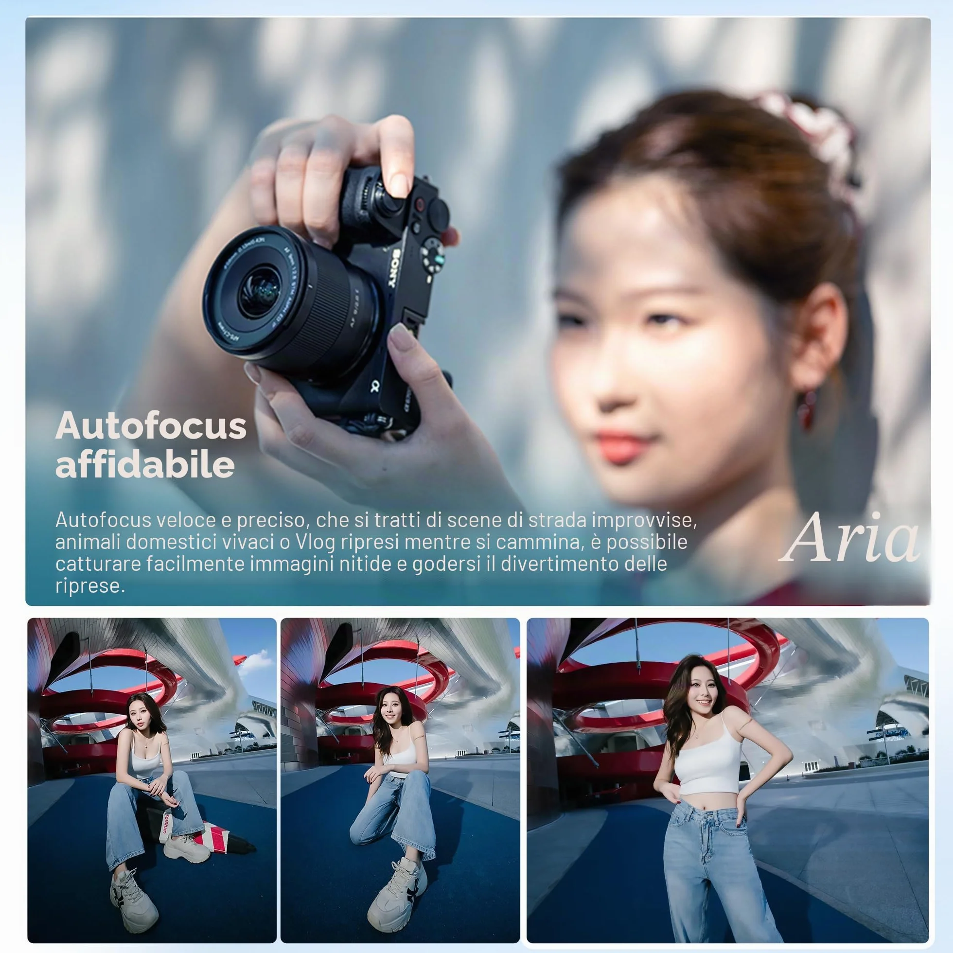 VILTROX AF 9mm F2,8 Obiettivo per Fotocamera APS-C Autofocus Ultragrandangolare a Focale Fissa (per Sony E)