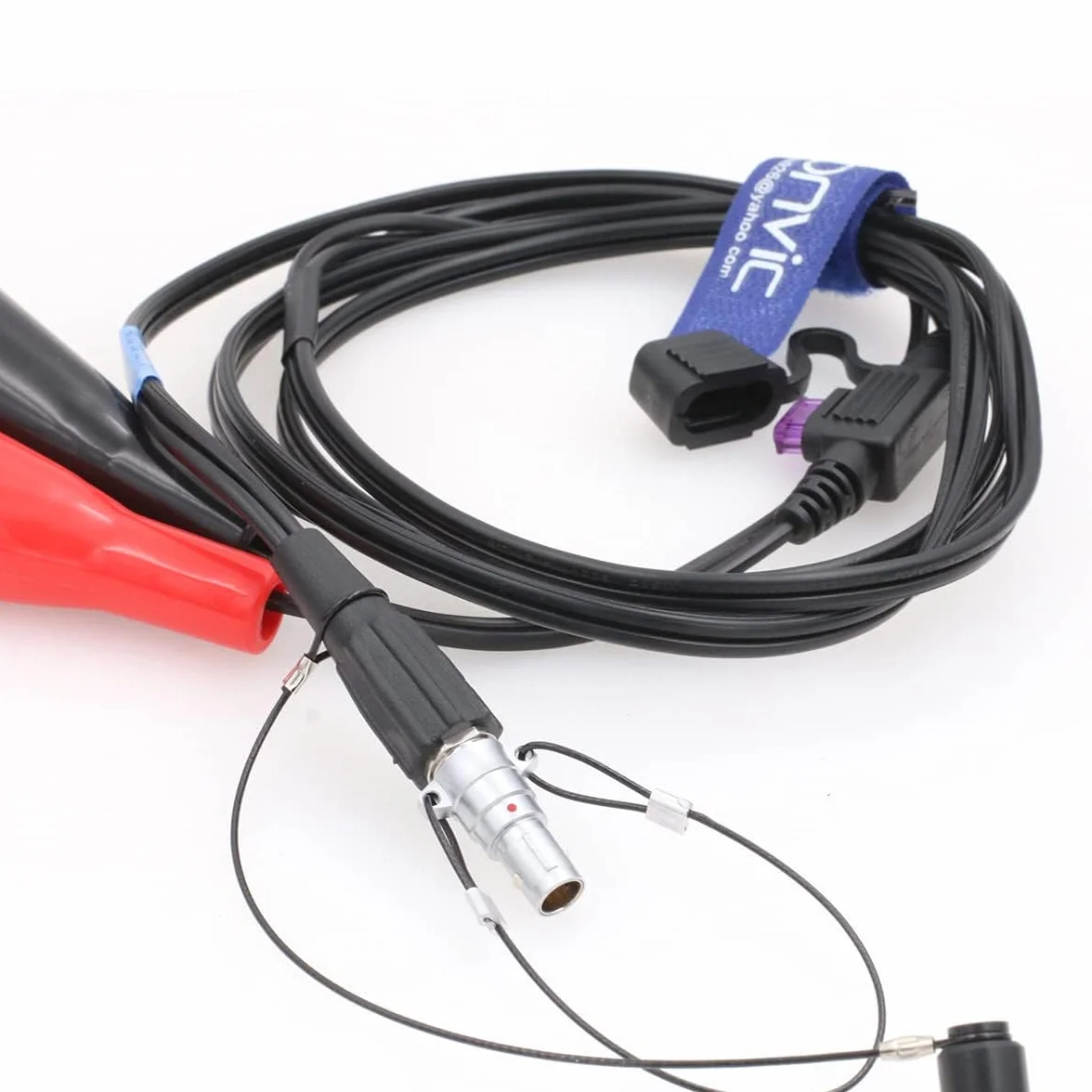 Cavo di alimentazione a 7 pin 12 V per Trimble GPS 5700 5800 R7 R6 R8 4700 4800 Series (sostituzione 46125-20) stazione totale geodimetro GPS