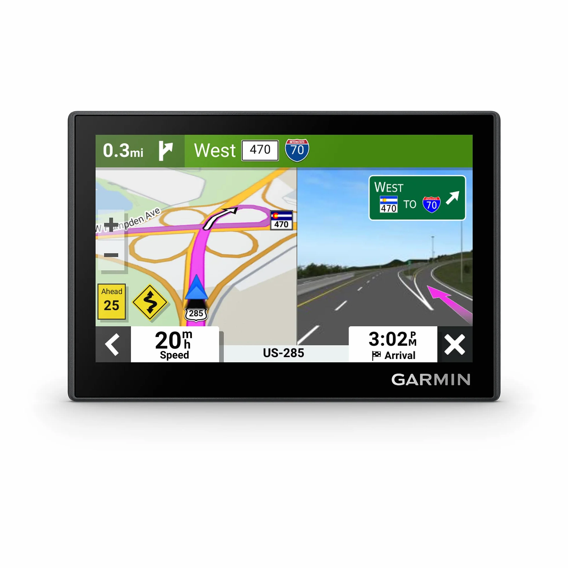 Garmin Drive 53 Navigatore Satellitare Auto Touchscreen 5" Traffico Reale Mappa Europa Aggiornamenti Wi-Fi