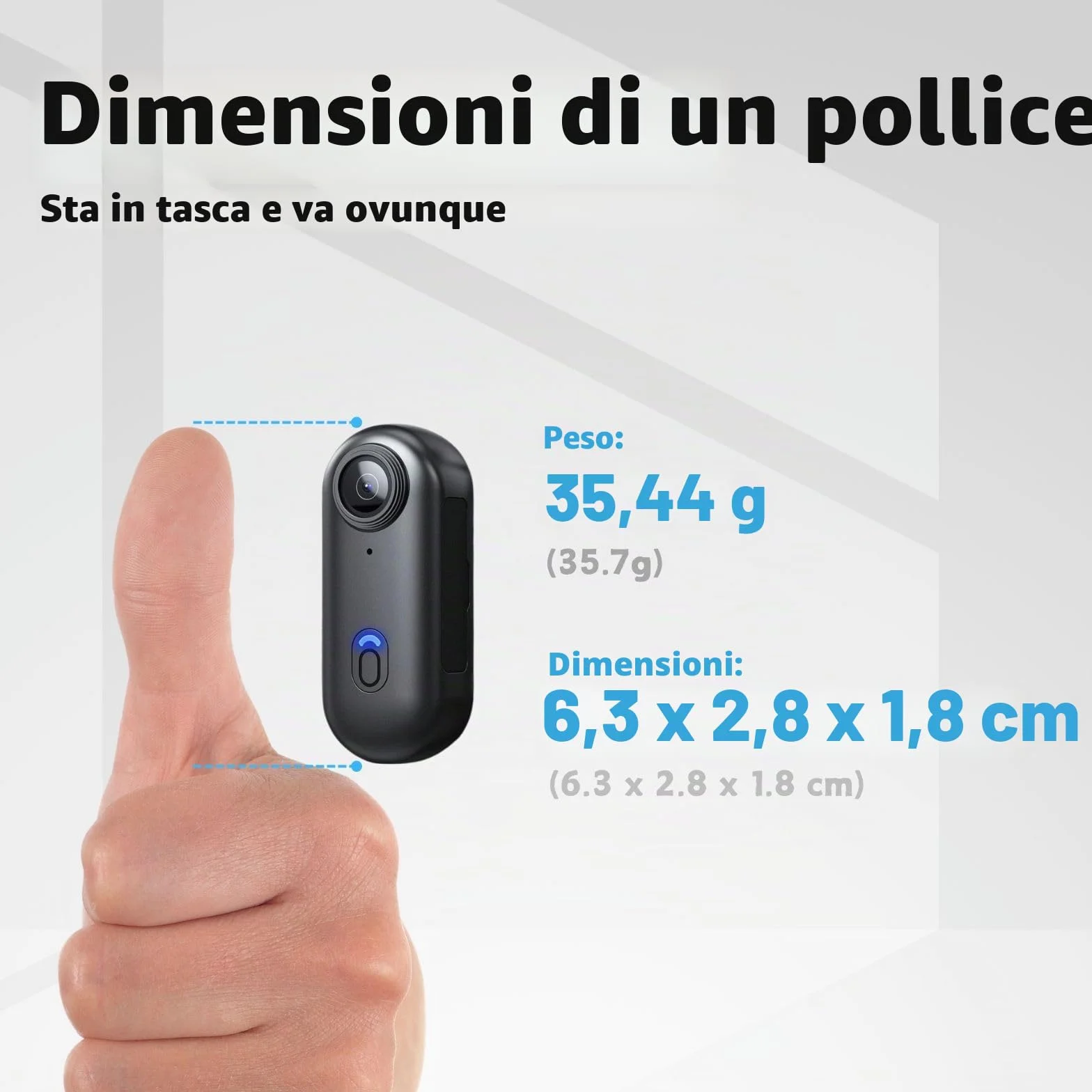 4K - Telecamera corpo 4K con tracciamento audio e video, impermeabile, magnetica e con clip a 360°, batteria da 120 minuti per ciclismo, passeggiate con animali (4K-P-64G)