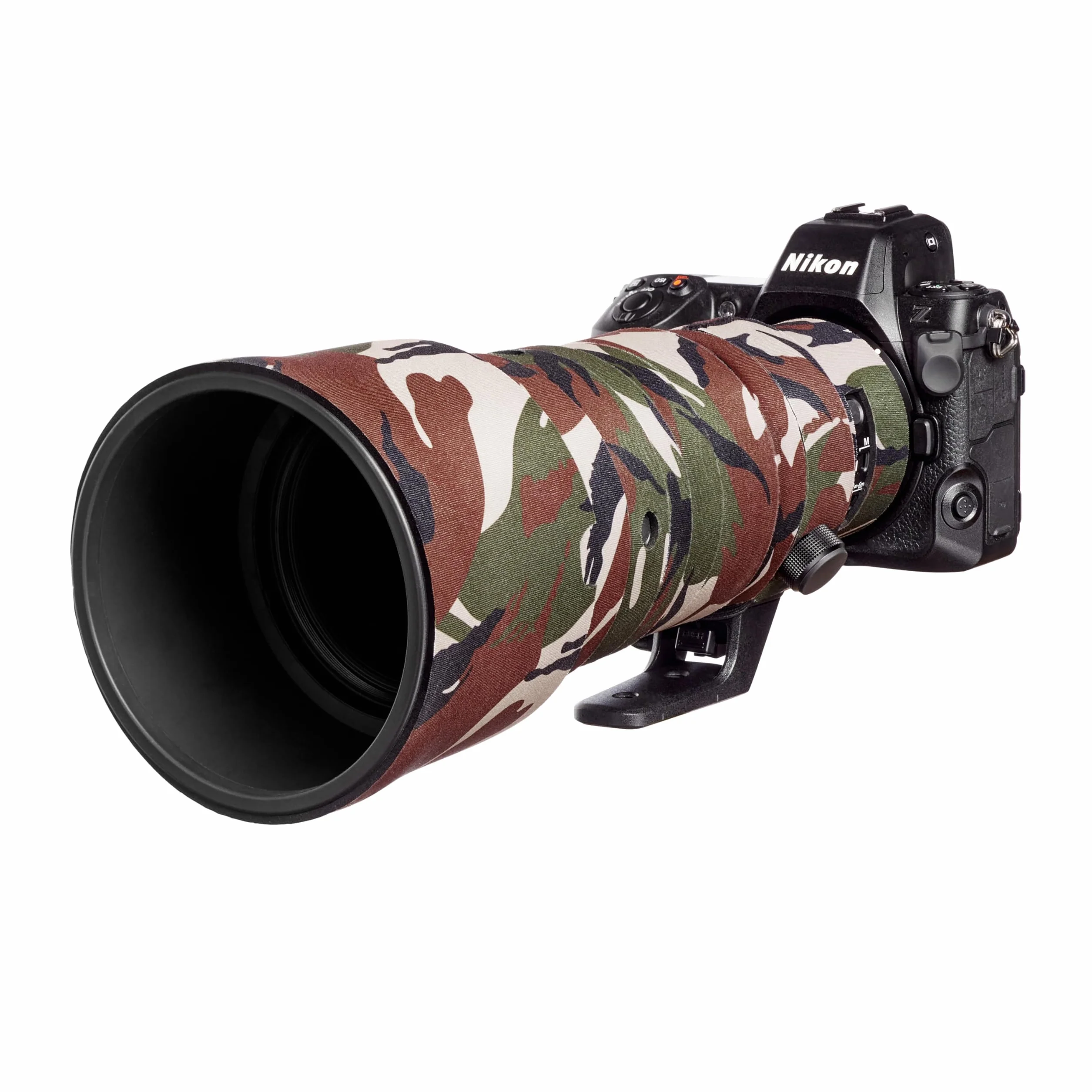 EasyCover - Lens Oak - Protezione per obiettivo - Protezione per l'obiettivo della fotocamera – compatibile per Nikon Z 400mm f/4.5 VR S - Camuffamento Verde