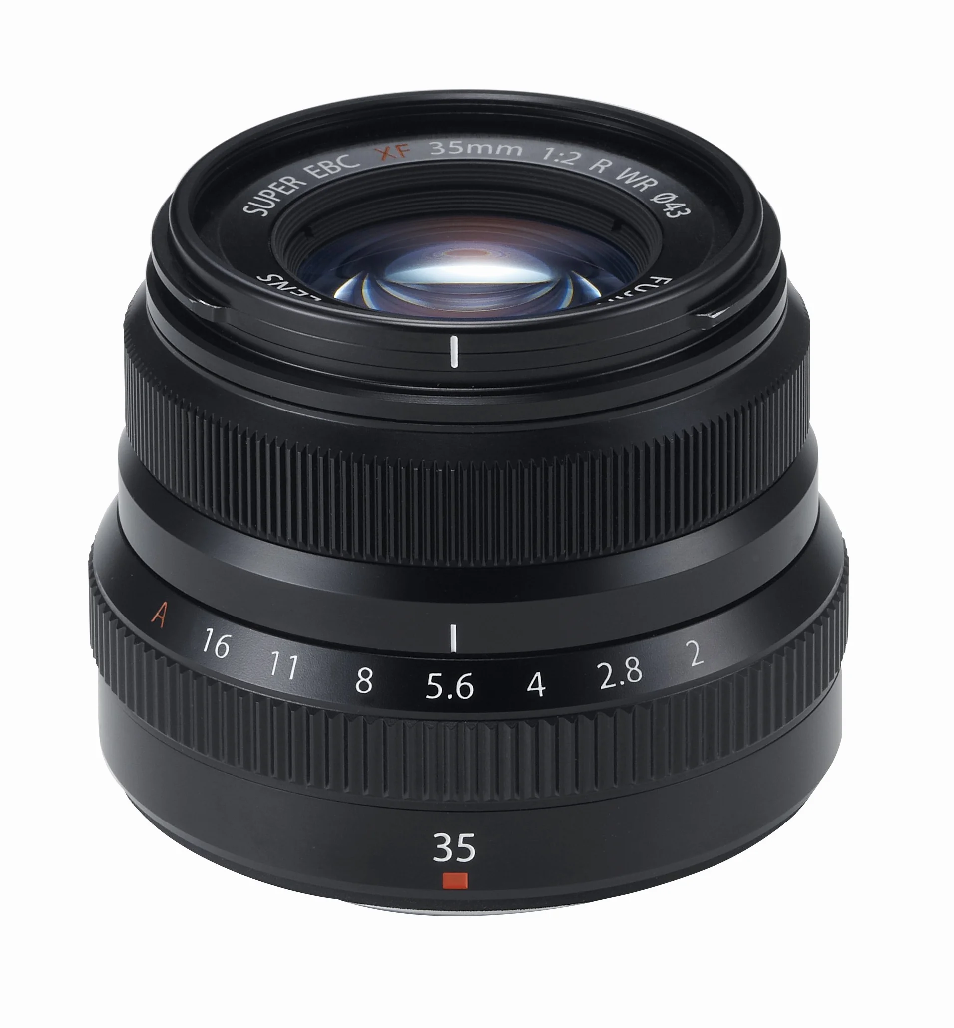 Fujifilm FUJINON XF35mmF2 R WR Obiettivo 35mm, f/2, Resistente Intemperie, Attacco X Mount, Nero