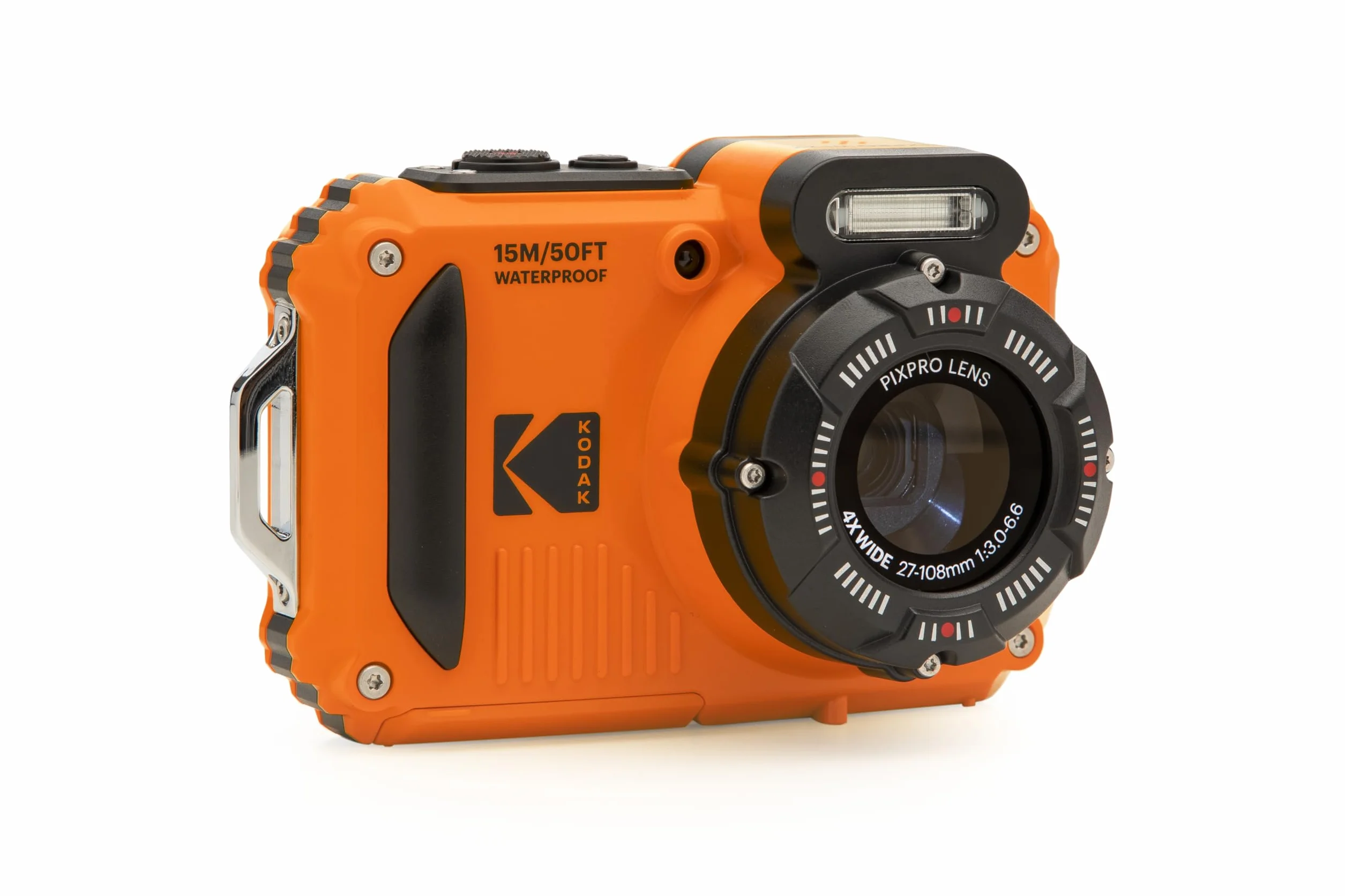 Kodak Pixpro WPZ2 - Fotocamera digitale compatta 16 MPixel, impermeabile e antiurto, colore: Giallo
