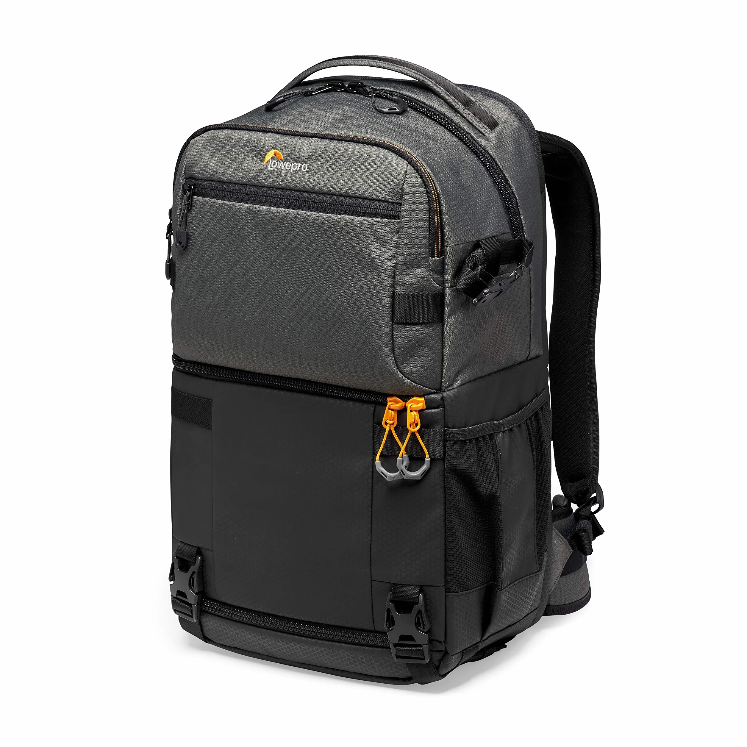 Lowepro Fastpack Zaino Fotografico, Fotocamera Mirrorless e DSLR, Doppio Accesso, Zaino Macchina Fotografica, Laptop e Tablet, Treppiede da Viaggio, Borsa per Fotografia Professionale