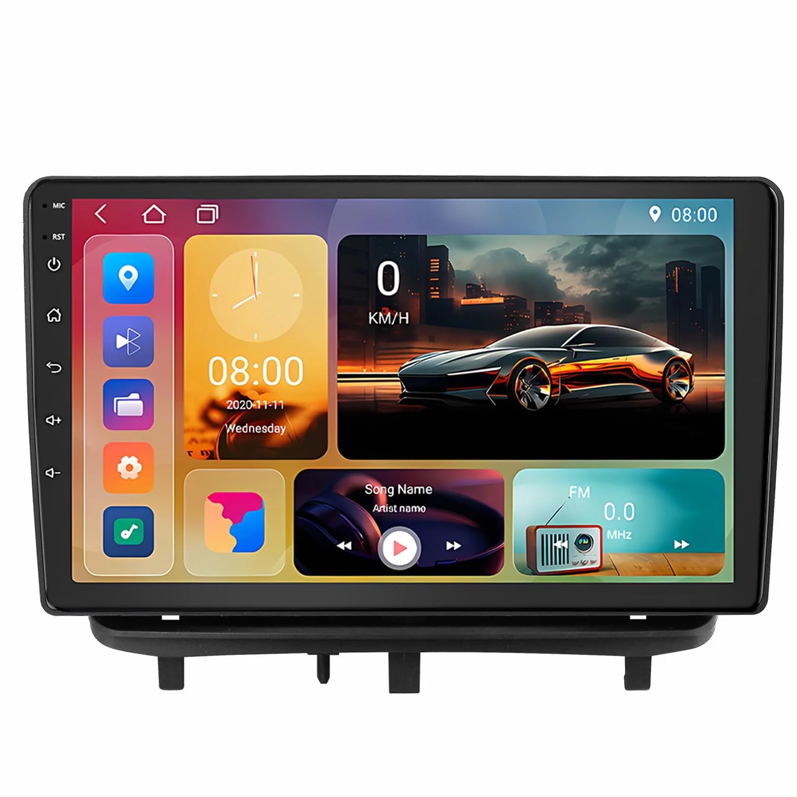 Autoradio per OPEL CORSA D 2007-2012,Android 15 Car Radio 9 pollici IPS Schermo tattile con wireless CarPlay Android Auto Bluetooth WIFI GPS FM RDS Comandi al Volante(A1 1G+32G)