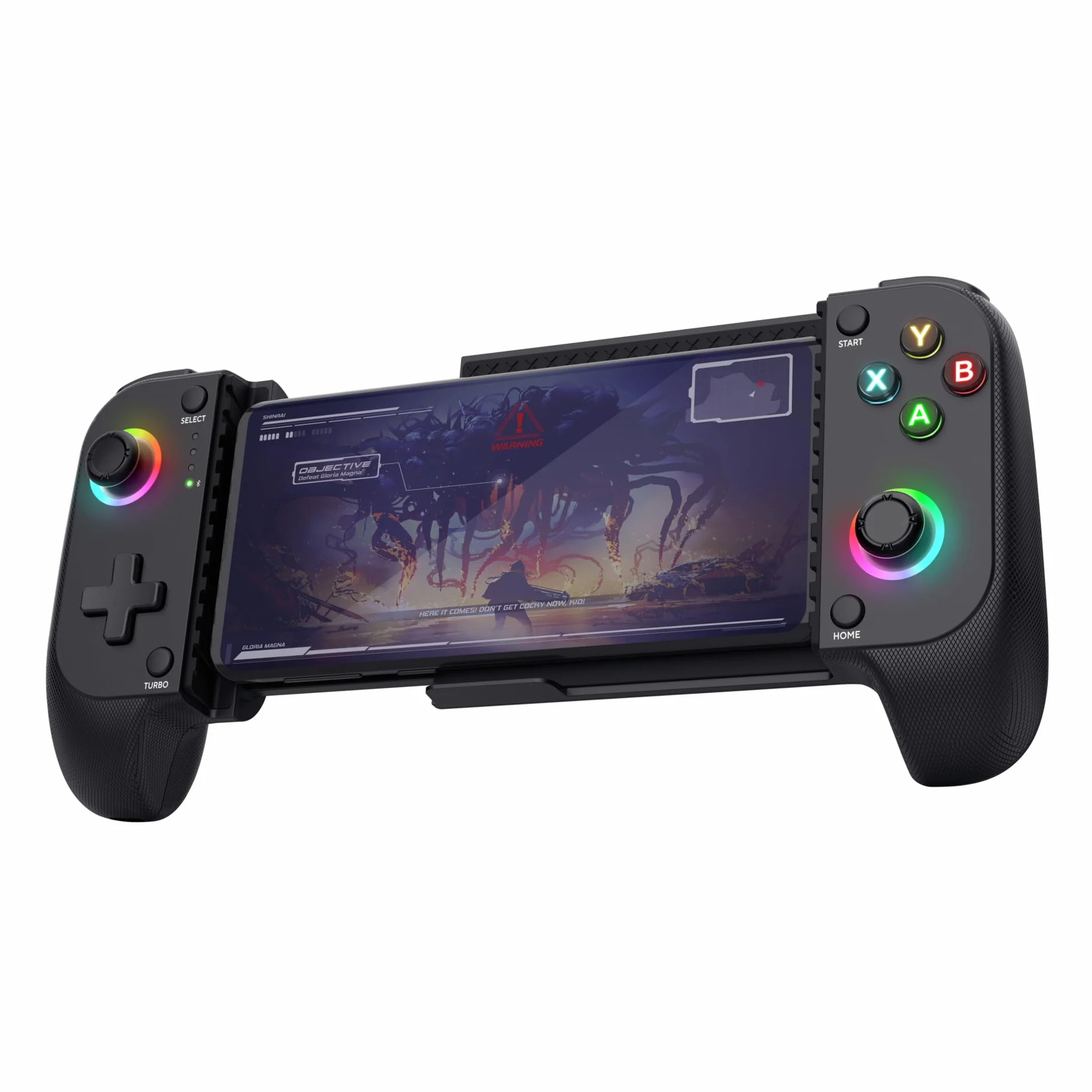 Trust GXT 735 Mylox Controller Bluetooth per Telefono, Gamepad Wireless per iPhone/Android/PS5/Xbox, Nero