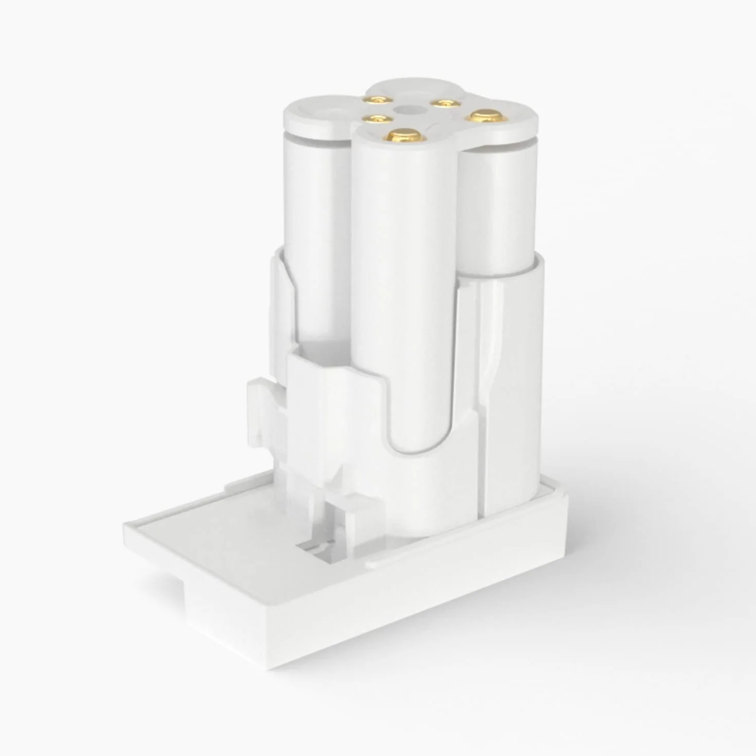 Nuki Power Pack, batterie ricaricabili per Nuki Smart Lock, accessorio per la serratura elettronica, bianco