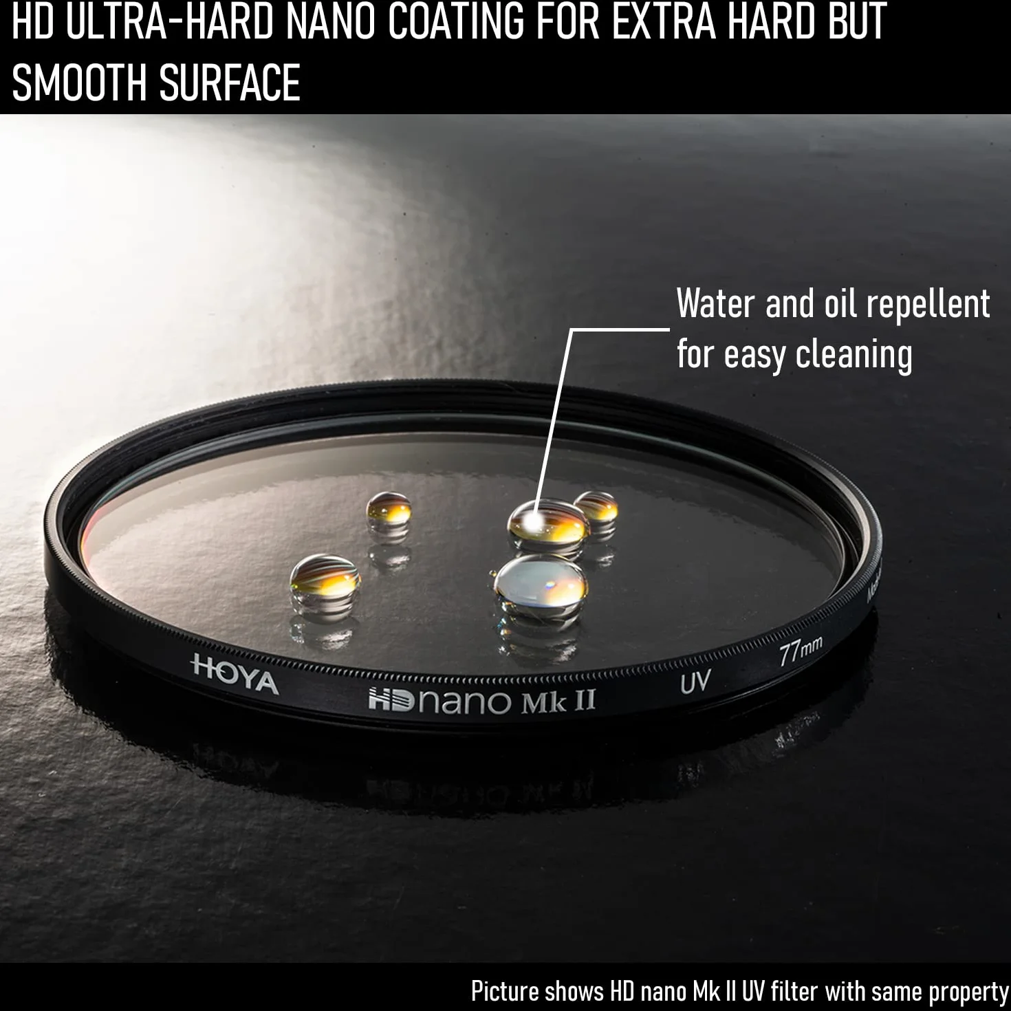 HOYA Circular Polarizing filter HD Nano MkII ø62mm