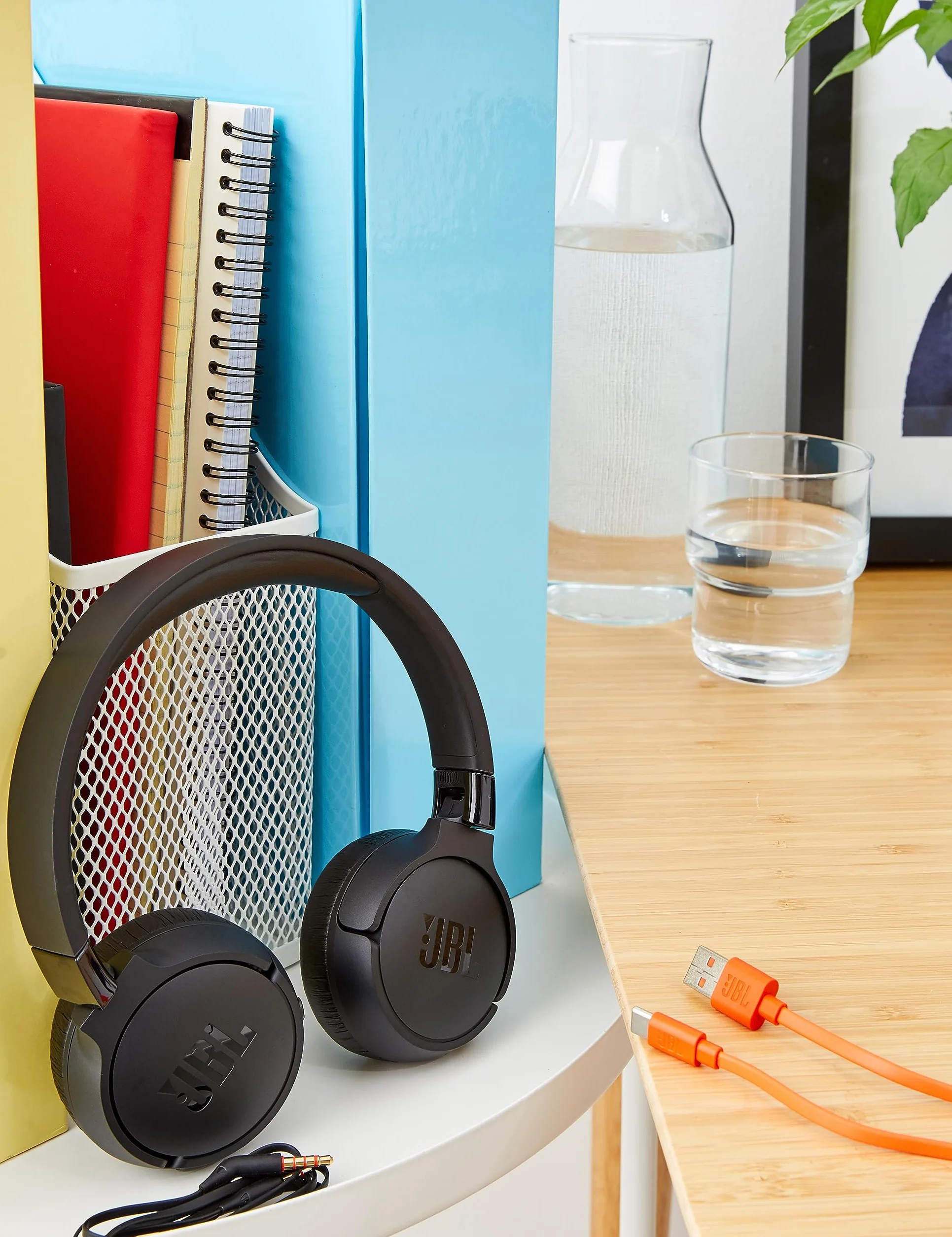 JBL Tune 660 NC Cuffie on-ear wireless Bluetooth cancellazione rumore Pure Bass Sound 44 ore nero