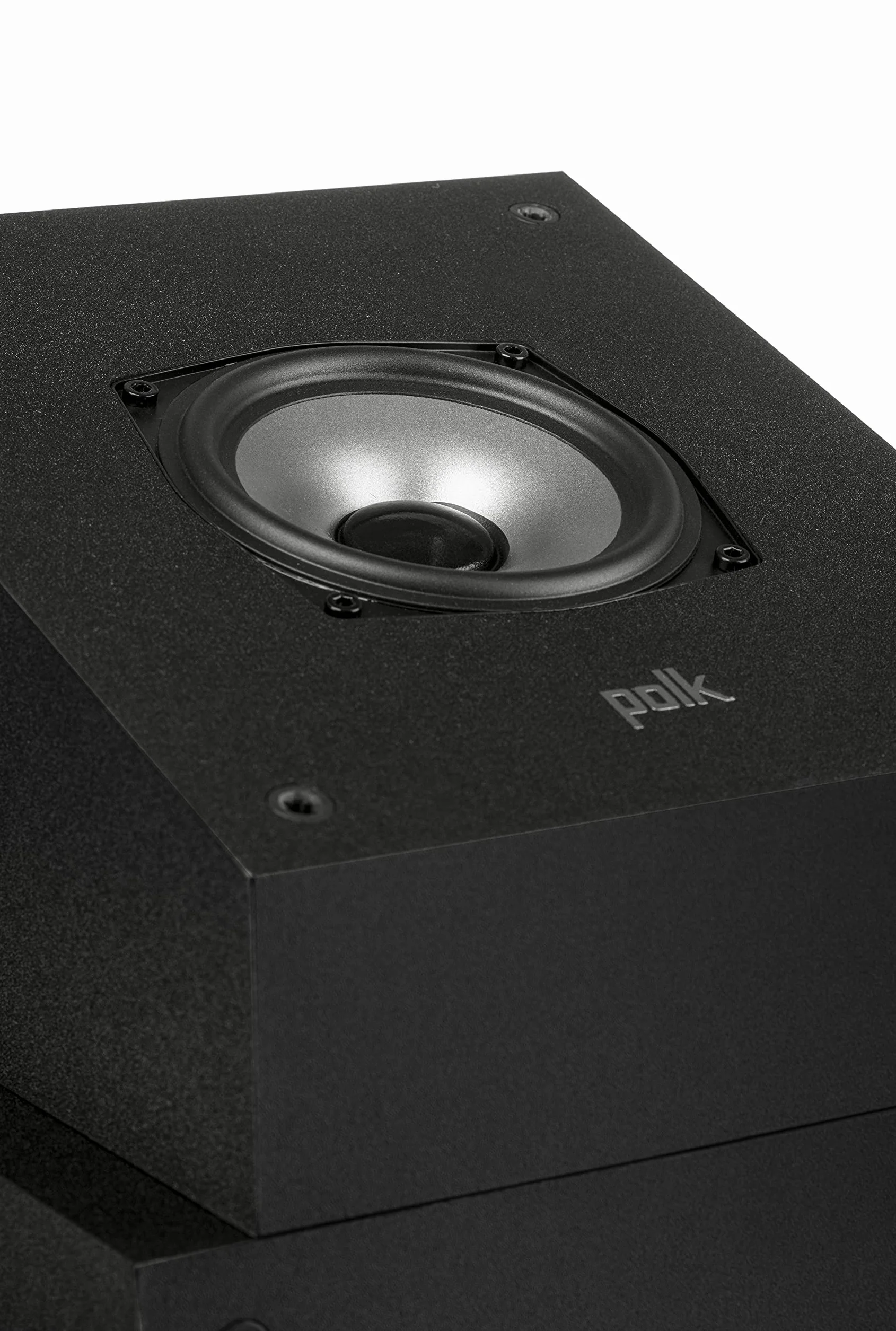 Polk Audio MXT90BK Diffusori Hi-fi per Musica e Home Cinema, Canale Height, Nero