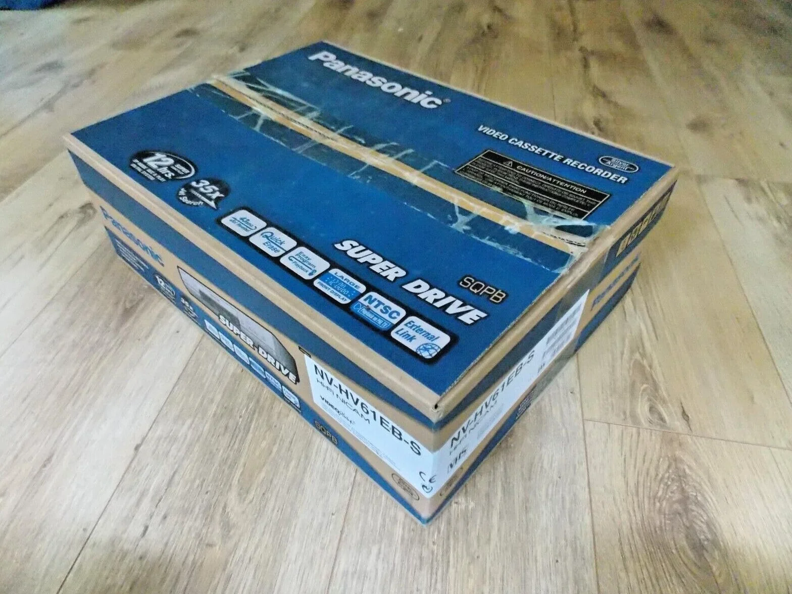 Panasonic NV-HV 61 EG-K Videoregistratore VHS Nero