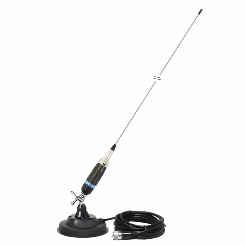 Antenna CB PNI S9 Magnete a farfalla lungo 120 cm e 125 mm/ 125 mm incluso