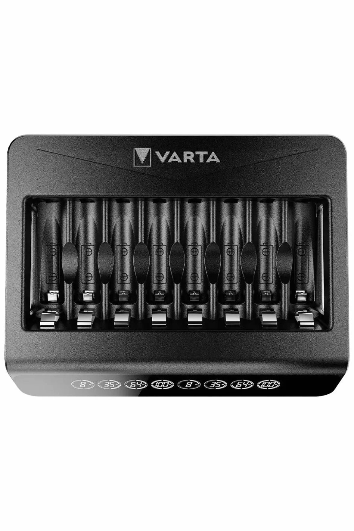 VARTA Multi Charger + 8 slot ricarica batterie ricaricabili AA AAA 9V