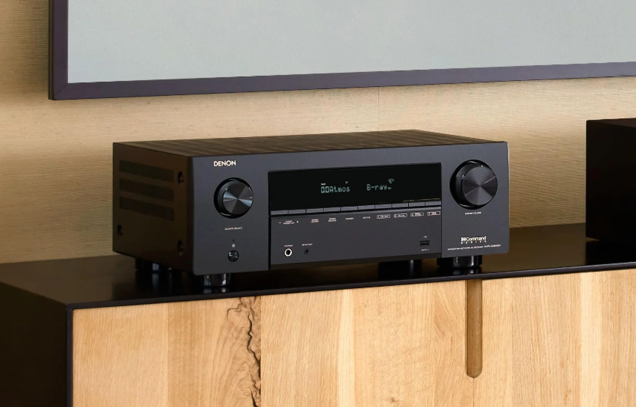 Denon AVR-X2800H ricevitore AV 7.2 canali 8K HDMI Dolby Atmos DTS:X Bluetooth WLAN AirPlay 2 HEOS nero