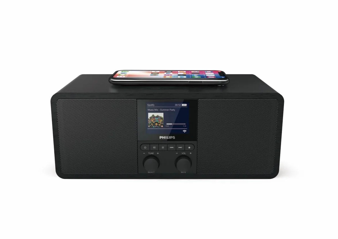 Philips R8805/10 Radio via Internet DAB+ Spotify Connect Bluetooth Nero