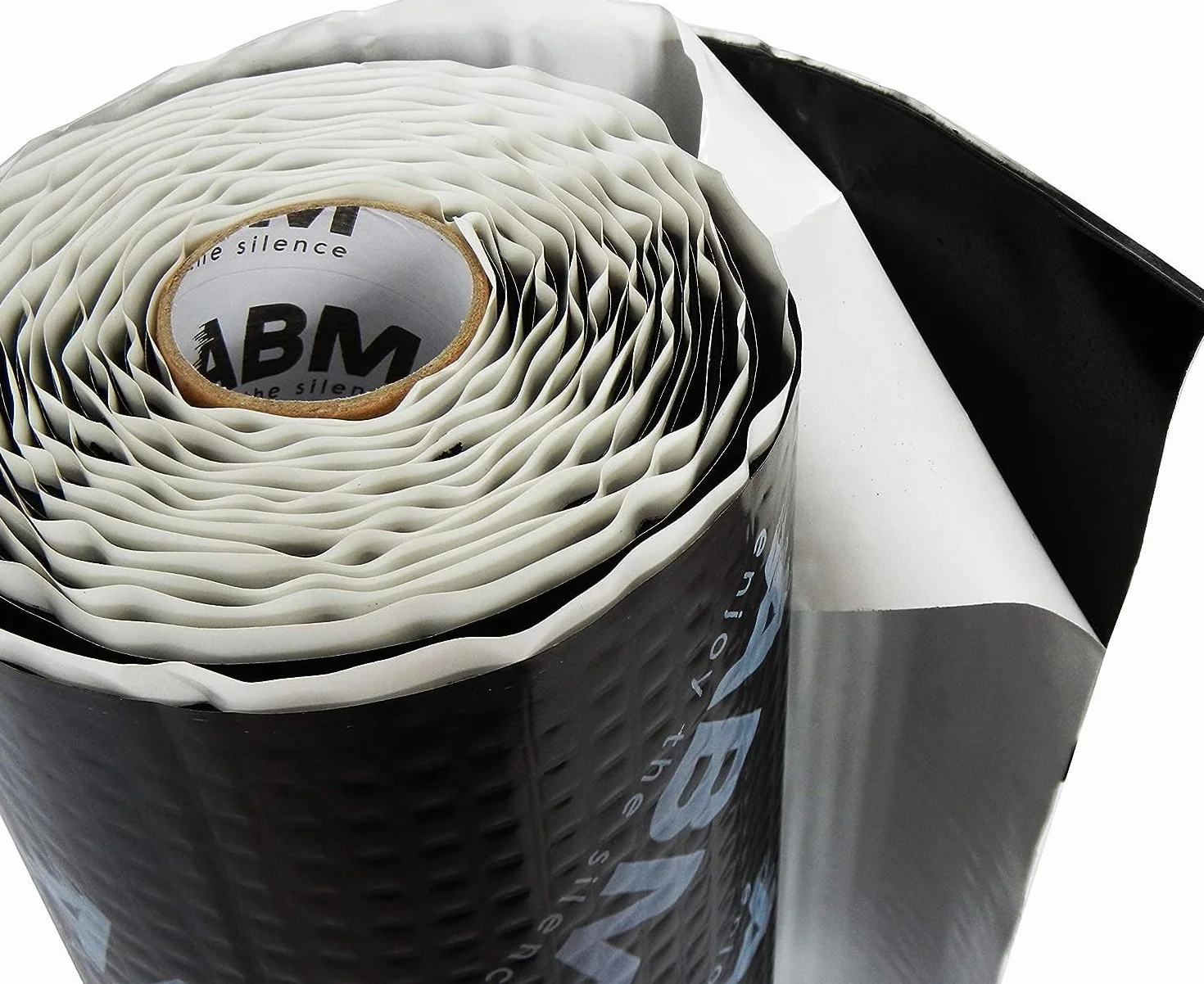 ABM Alubutyl 2 rotoli (2,5 mm x 40 cm x 5 metri) insieme, 2 m², tappetino isolante anti drone, isolamento acustico per auto