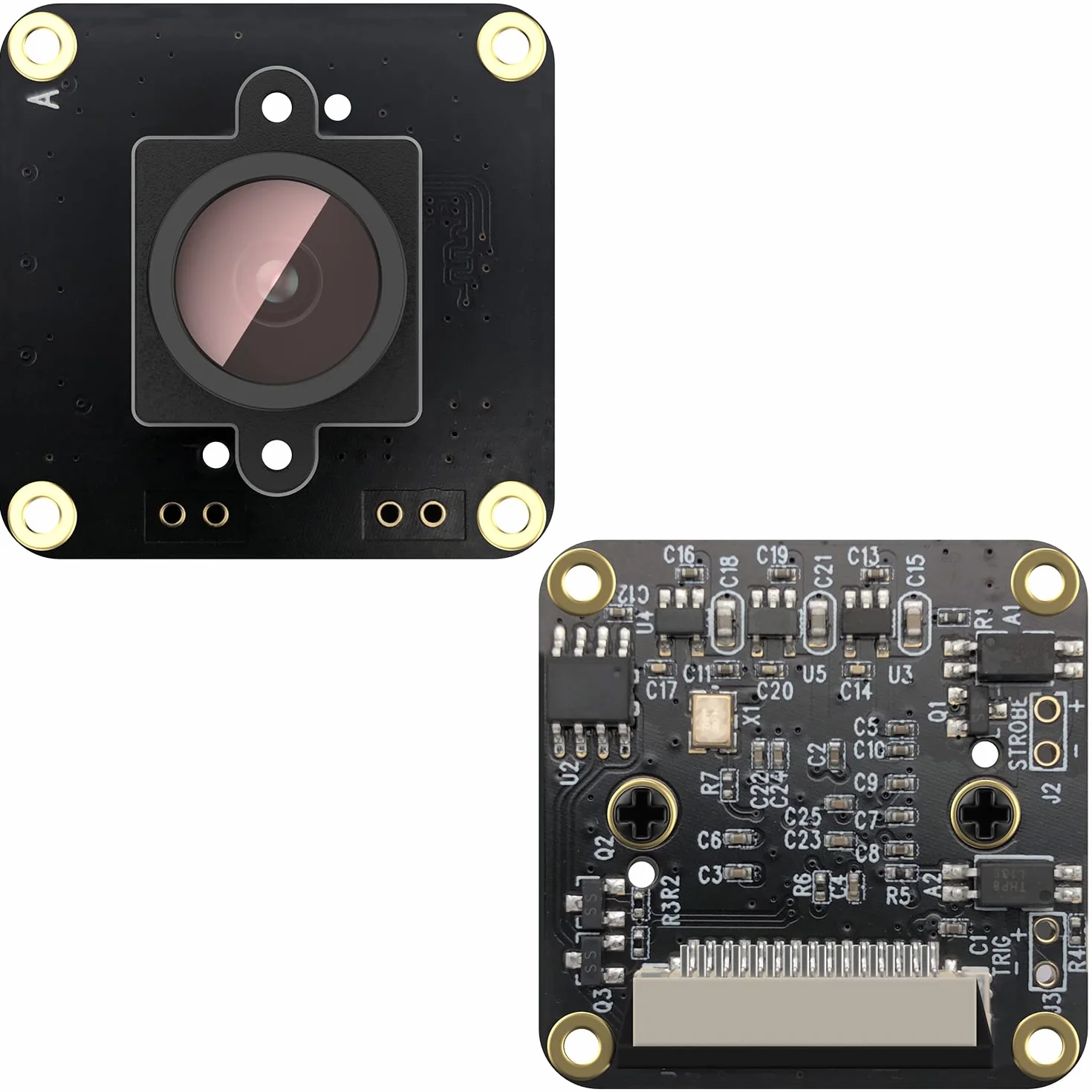 InnoMaker Global Shutter Camera Module con sensore mono OV9281, 309 fps ad alta velocità, driver nativo Raspberry Pi OS, supporta Rpi-Cam/Libcamera e trigger esterno, per tutti i modelli RPi
