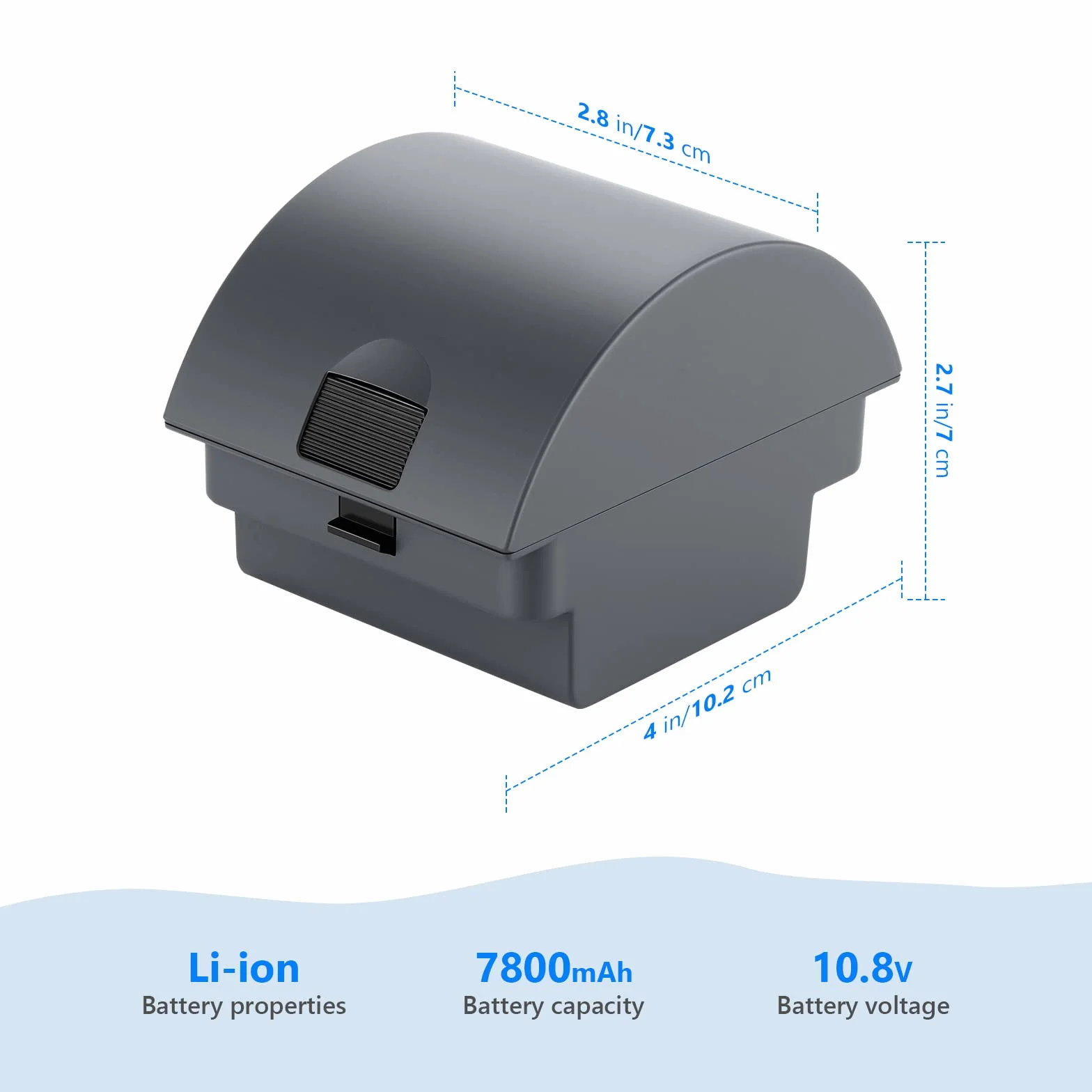 Neewer Batteria Ricaricabile agli Ioni di Litio ad Alta Capacità di Ricambio per Flash VISION 4, ML300 Flash Strobo da Studio per Esterni