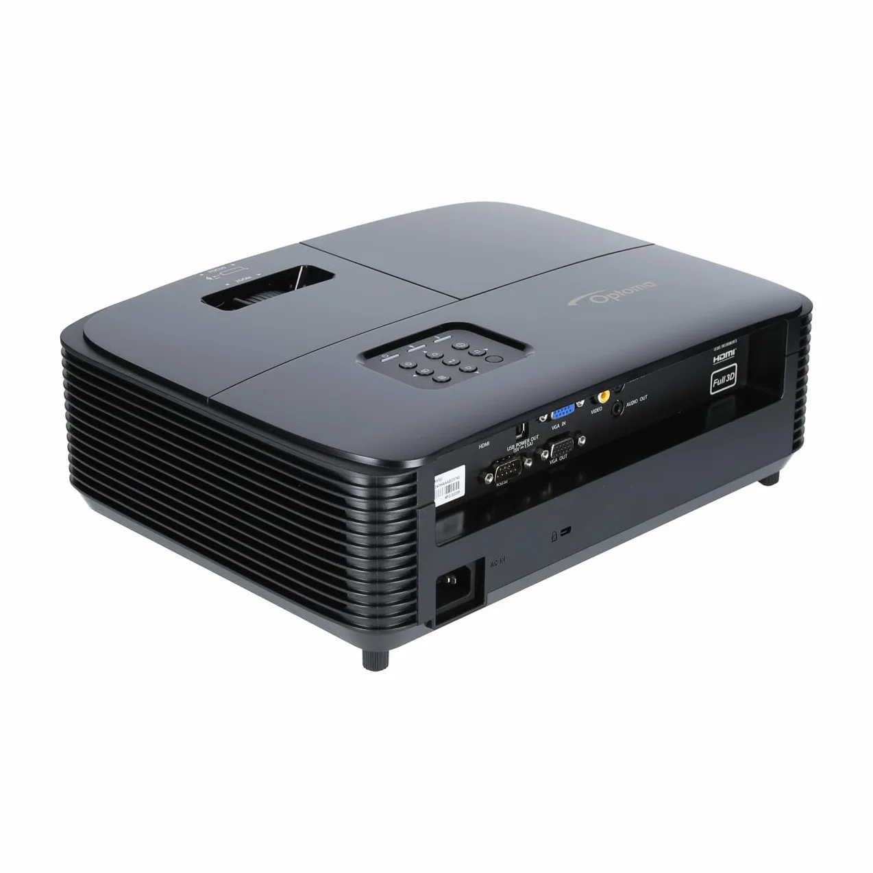 PROYECTOR OPTOMA W371 WXGA 3800L Negro HDMI VGA USB Full 3D