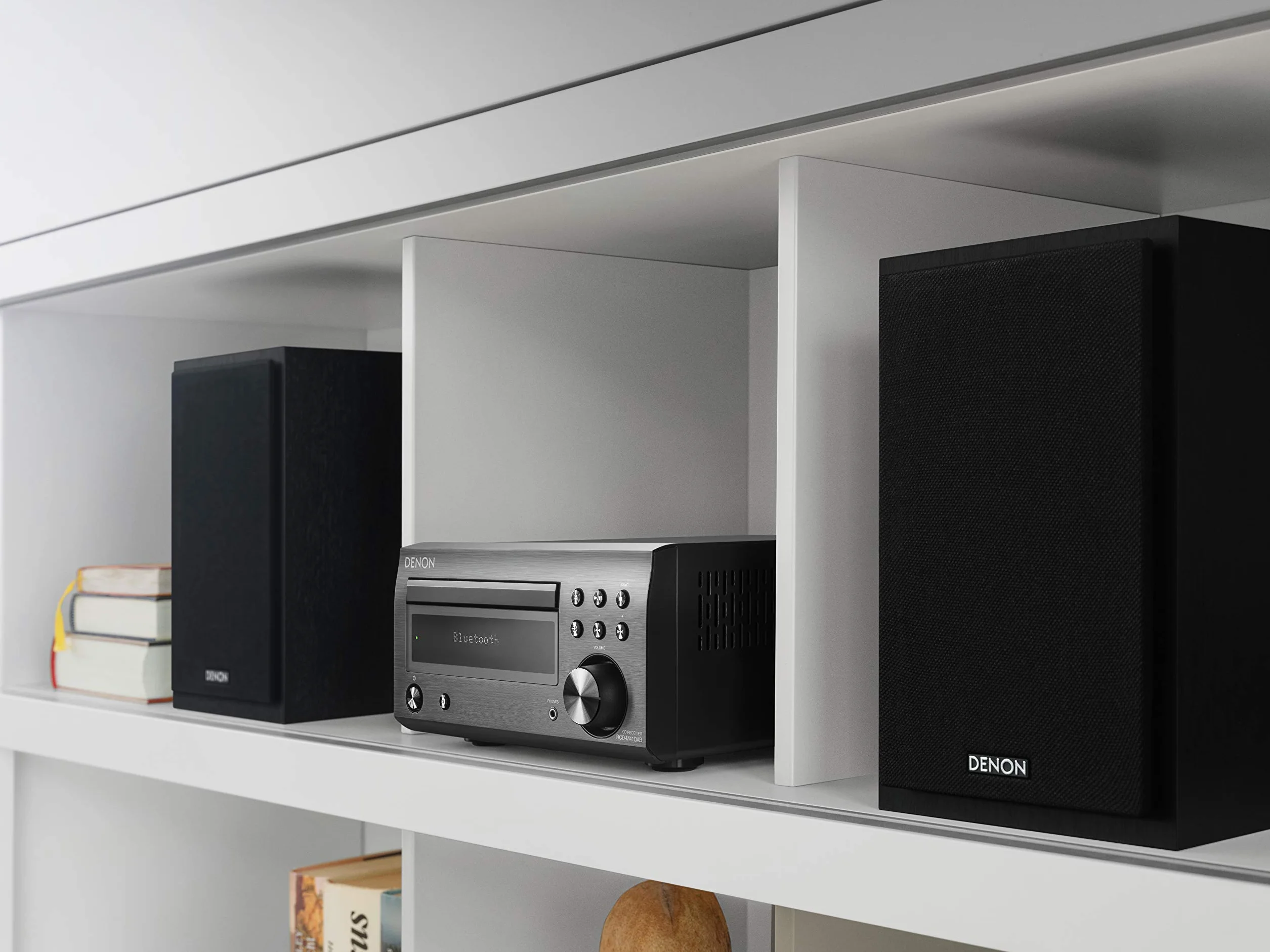 Denon RCD-M41 DAB BLK Lettore Sintonizzatore DAB, Nero
