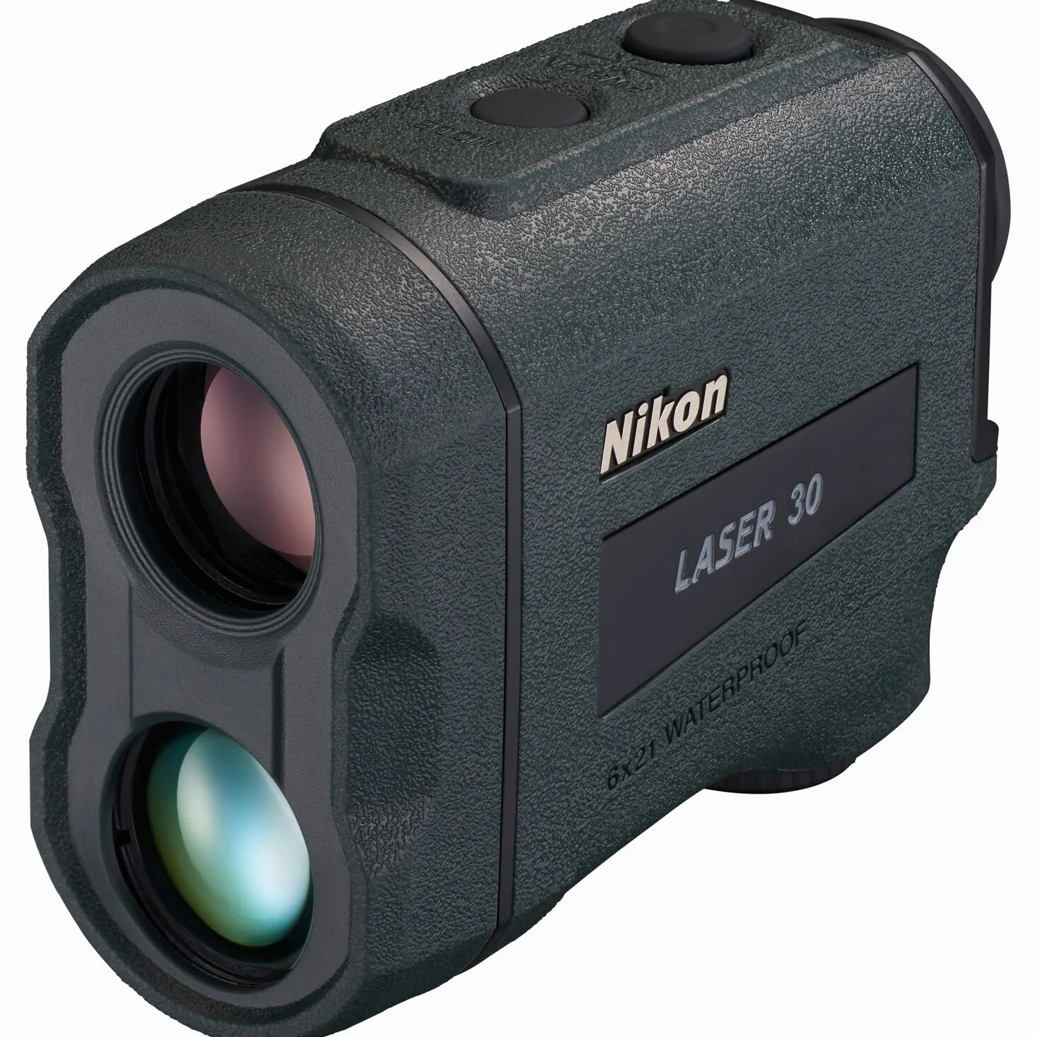 Nikon Laser 30 Telemetro Potente ed Accurato, Schermo OLED, Compatto e Robusto, Nero
