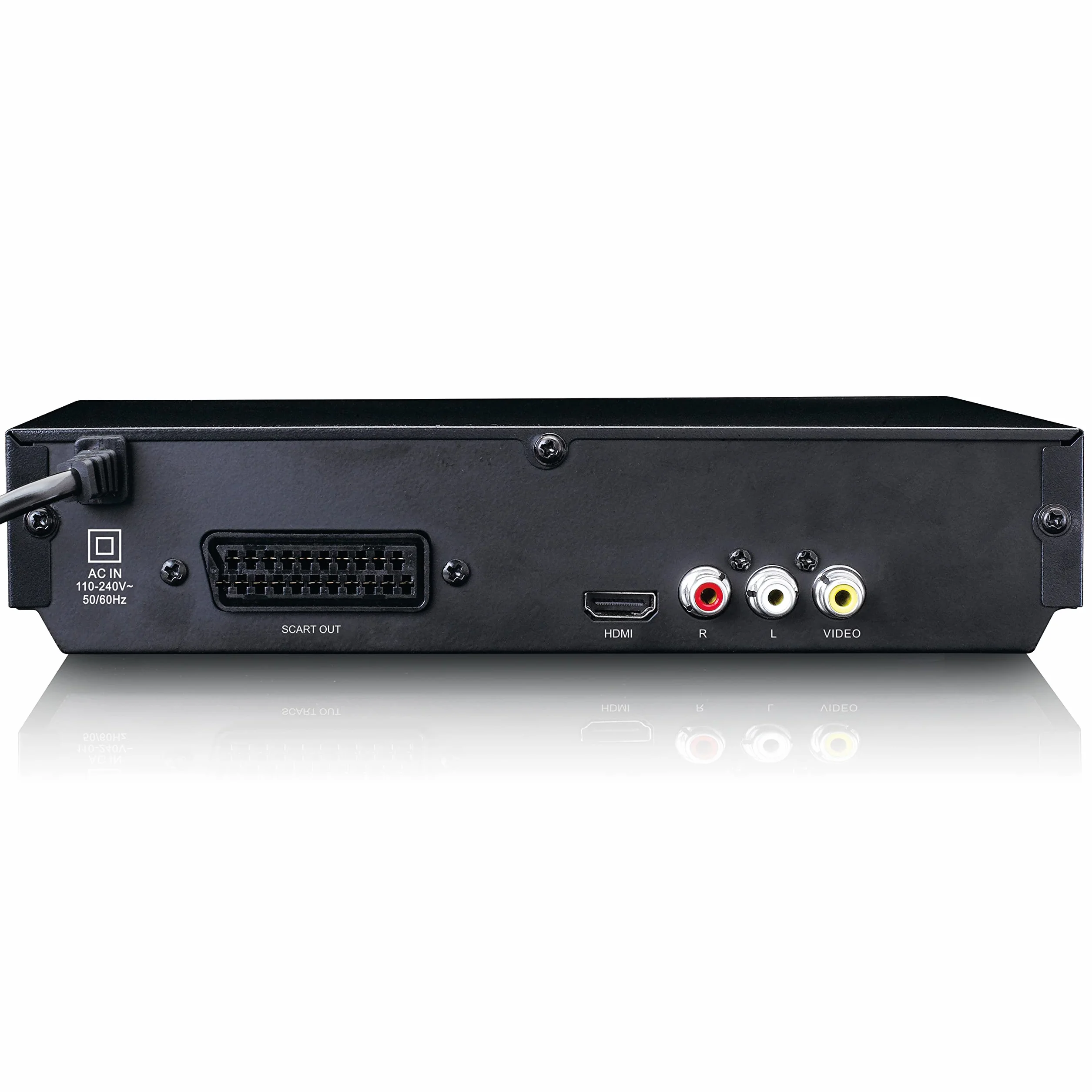 Lenco DVD-120BK - Lettore DVD con HDMI e Scart - Display LED - Telecomando - Riproduce da USB