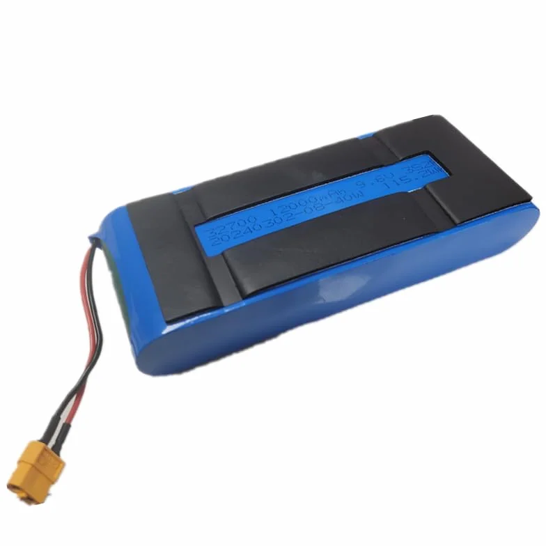 batteria di 12000mAh 9.6V 3S2P 12Ah con XT60 per l'applicazione elettrica della luce solare