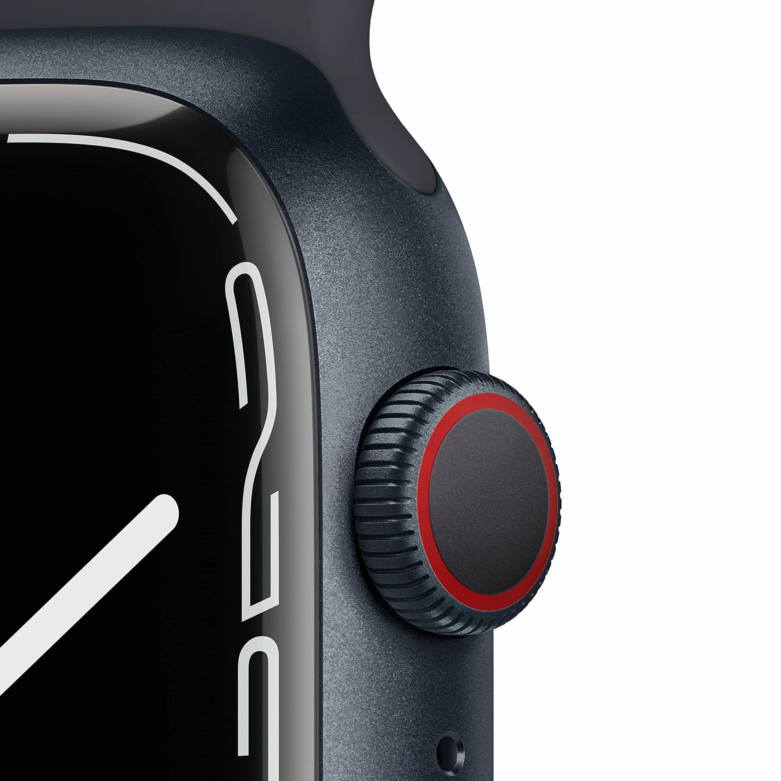 Apple Watch Series 7 (GPS + Cellulare, 45MM) Cassa in Alluminio Mezzanotte con Cinturino Sport Mezzanotte (Ricondizionato)