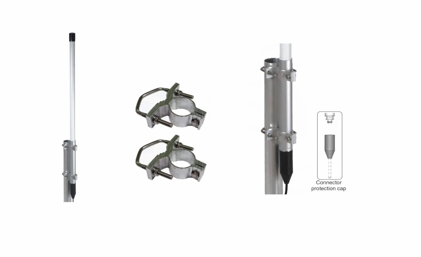 ANTENNA DA BASE OMNIDIREZIONALE SIRIO SPO-380-2 2DB 380-470 MHZ