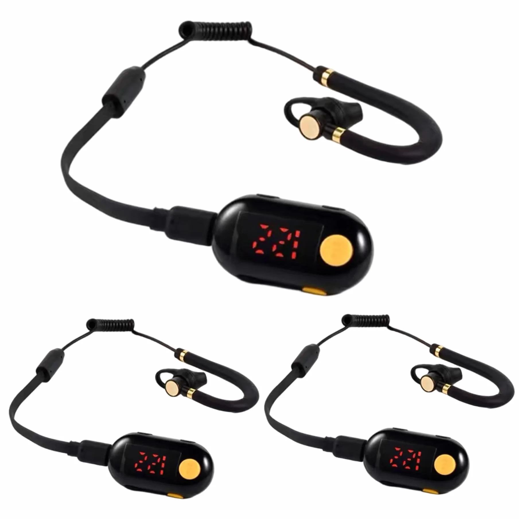 Mini Walkie Talkie 3 Pezzi Ricetrasmettitore FM Portatile per Ristoranti, Supermercato, Ospedale
