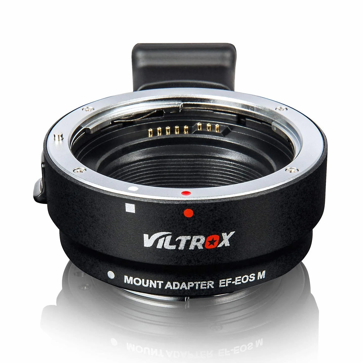 VILTROX Mount Adapter EF-EOS M,Autofocus Adattatore Obiettivo Convertitore per Canon EF/EF-S Lente a Canon EF-M Mount Fotocamera EOS M M3 M5 M6 M10 M50 M100