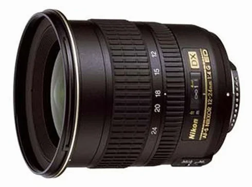 Nikon AF-S DX Zoom-Nikkor 12-24 mm 1:4G IF-ED 77 mm Obiettivo Ricondizionato