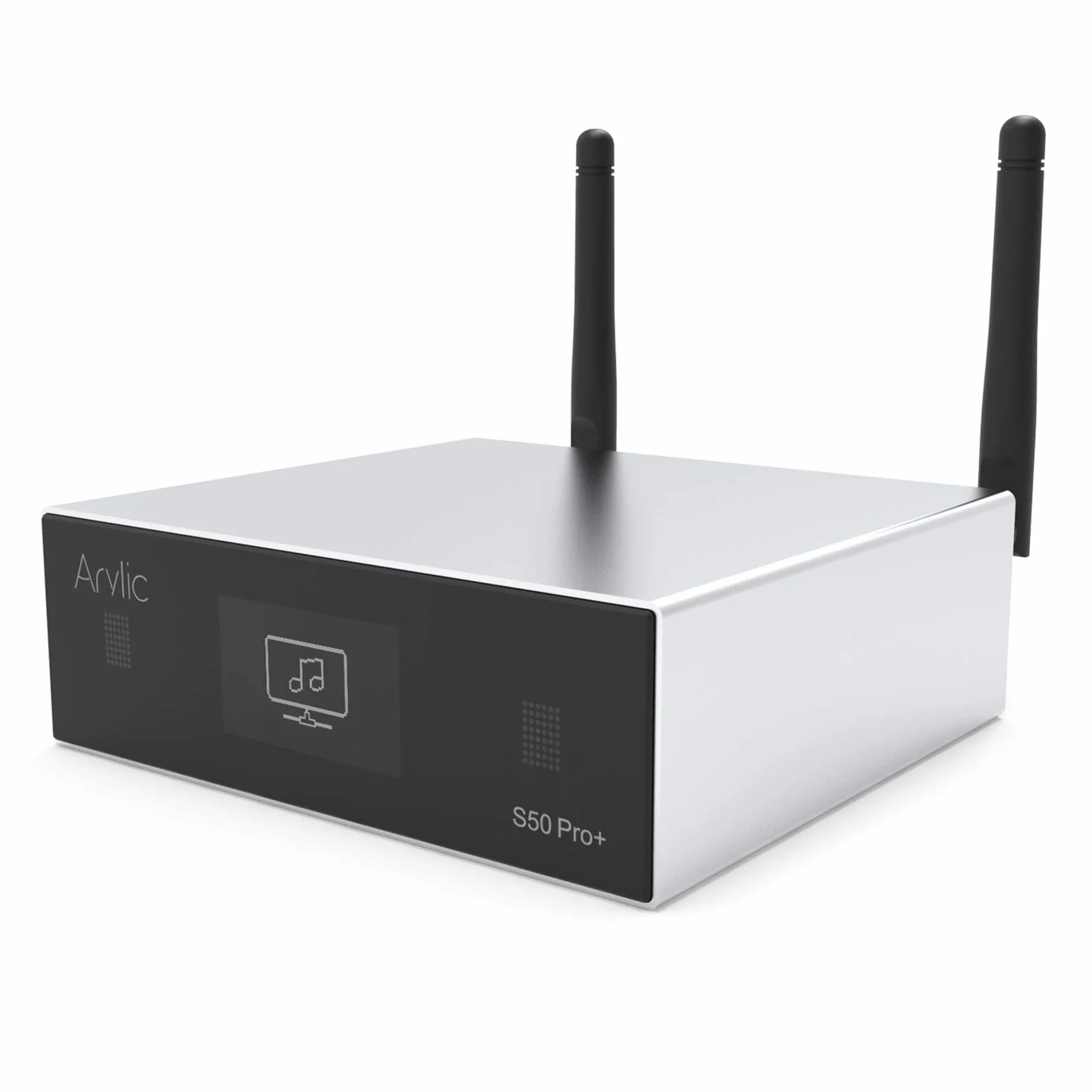 Arylic Up2stream S50 Pro+, Ricevitore Audio WiFi e Bluetooth， Preamplificatore aptX HD con ESS Sabre Dac Multiroom/multizone, Ricevitore Stereo Wireless con AirPlay, Spotify, Internet Radio
