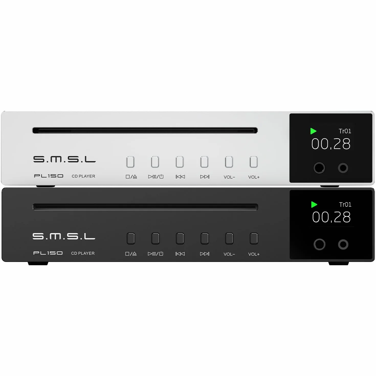 SMSL PL150 - Lettore CD Hi-Fi con decodifica DSD512, funzione DAC USB, ideale per Home Theater e audiofili