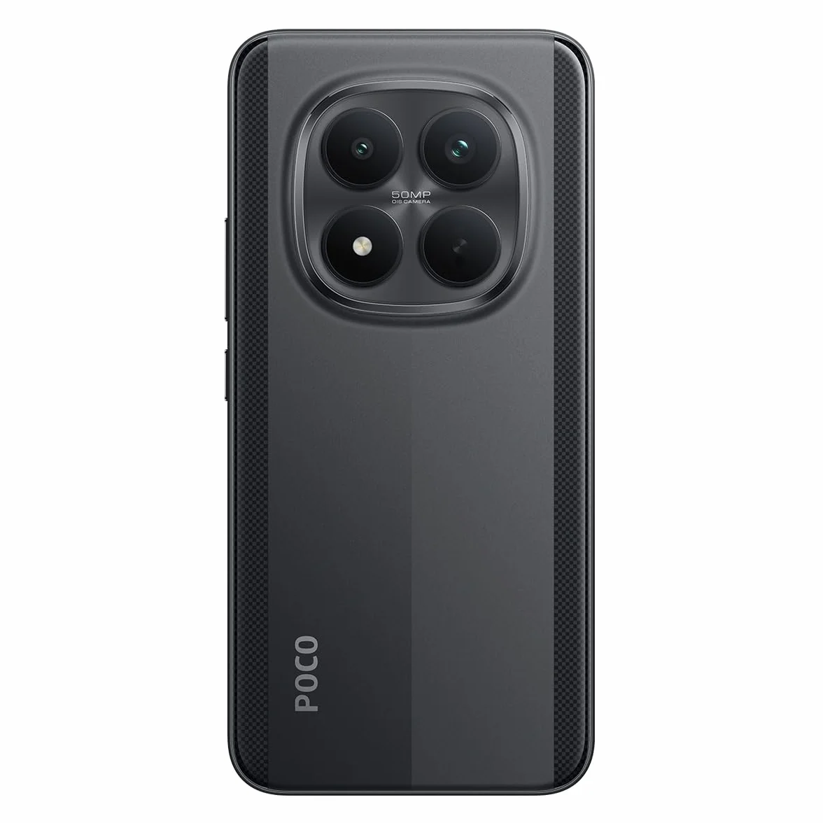 XIAOMI POCO M8 5G, Smartphone 8+256GB, Display AMOLED FIoW 6,77" 120Hz, Snapdragon® 6 Gen 3, Doppia fotocamera AI 50MP, Design curvo 3D da 7,35 mm, Nero, Garanzia 2 anni, Caricatore non incluso