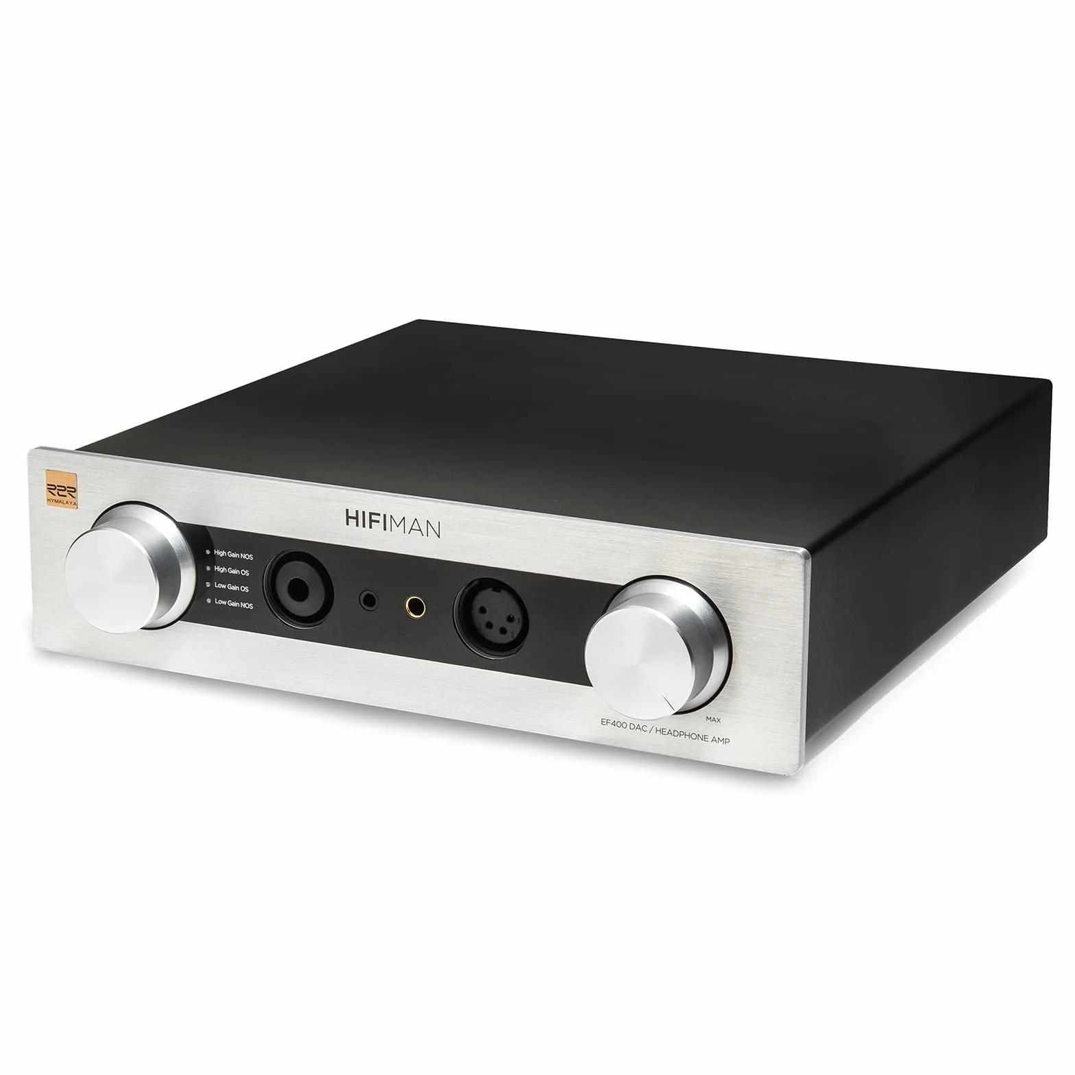 HIFIMAN DAC e amplificatore per cuffie bilanciato da tavolo EF400 con DAC Himalaya R2R, uscita 3,5/4,4/6,35 mm per audio domestico, argento