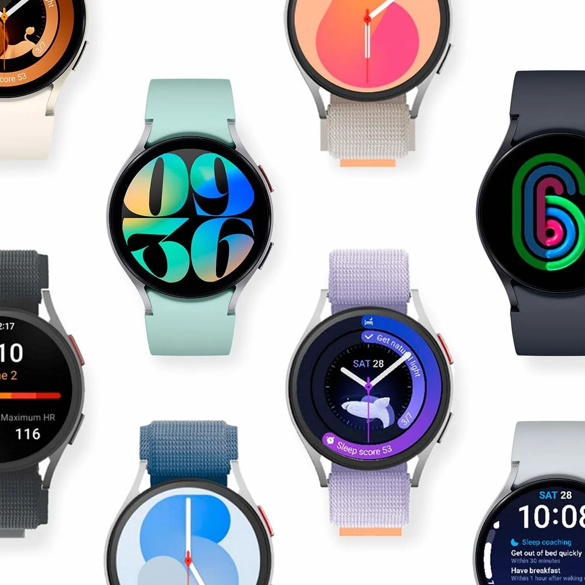 Samsung Galaxy Watch6 44mm, Smartwatch Analisi del Sonno, Monitoraggio Benessere, Batteria a lunga durata, Bluetooth, Ghiera Touch in Alluminio, Graphite (Ricondizionato)