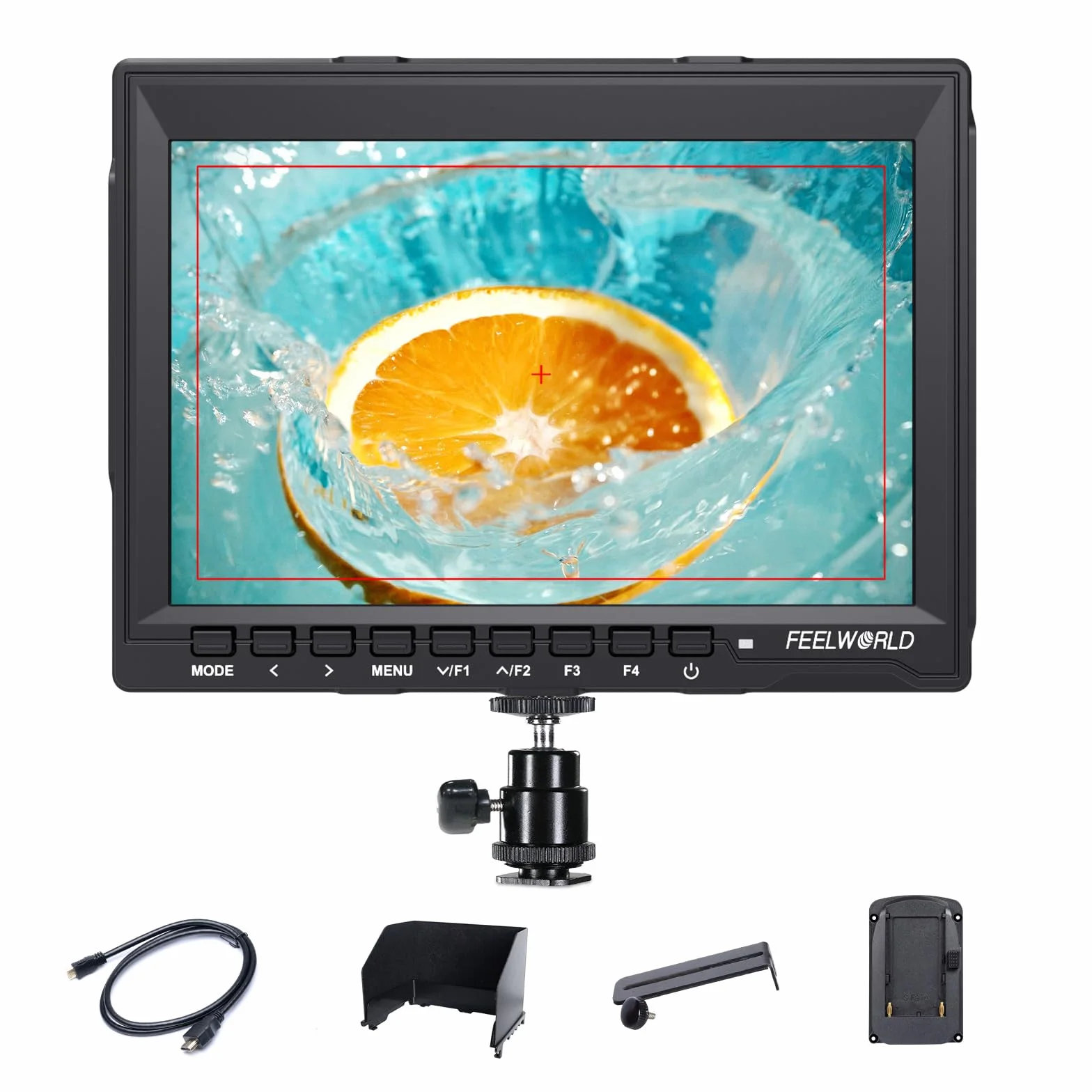 FEELWORLD FW759 7 Pollici On Camera DSLR Monitor Field Full HD Focus Video Assist 1280x800 IPS con 4K HDMI Input Output