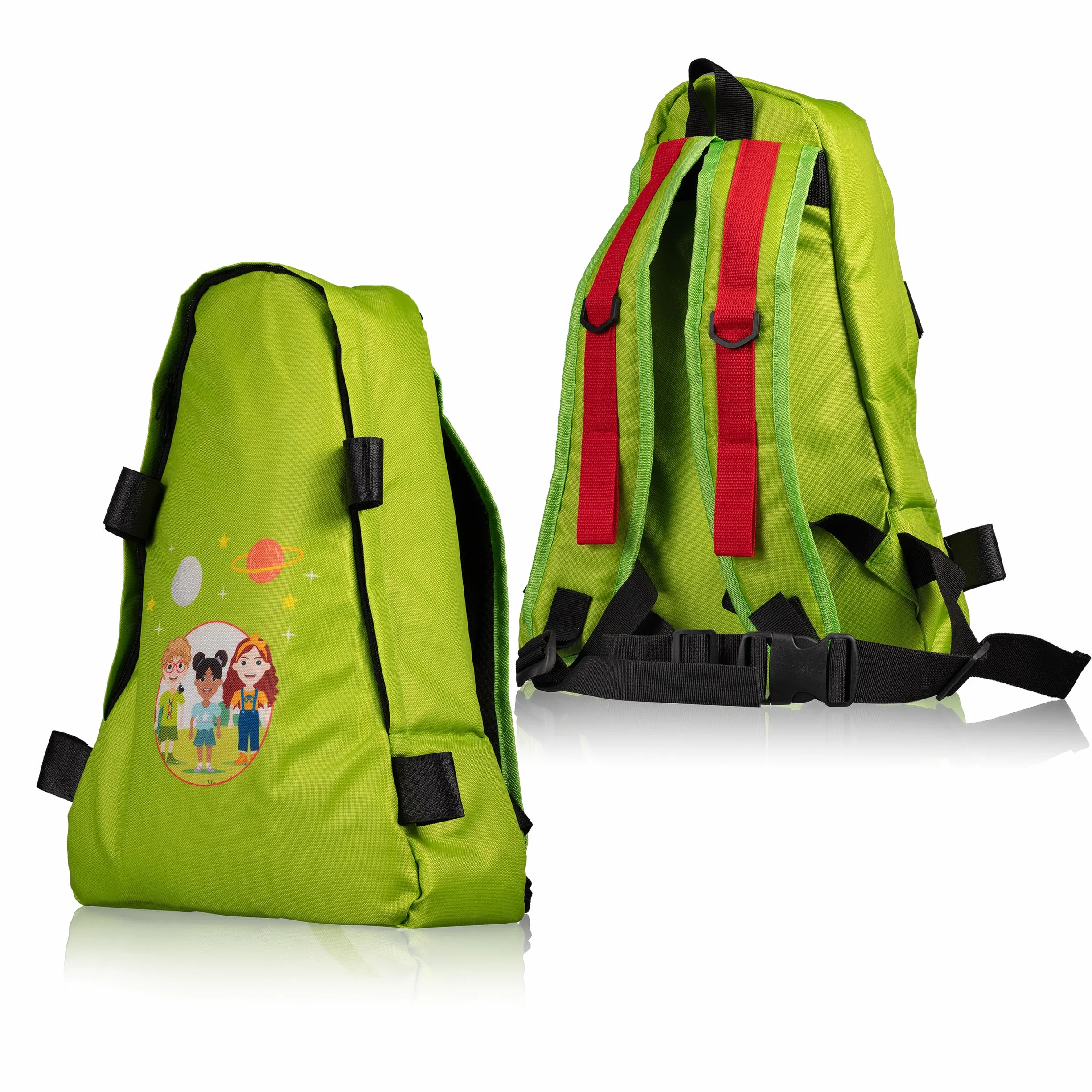 Bresser Telescopio per bambini Junior 70/400 telescopio per bambini dai 8 anni in su, astronomia principianti, telescopio con zaino, accessori e supporto per smartphone, cielo notturno, verde