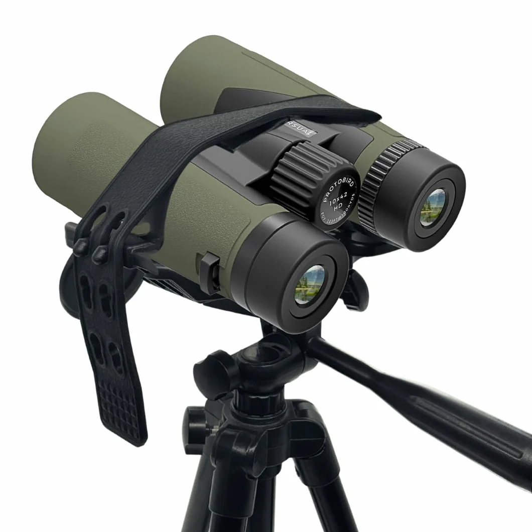 PURSUAL Adattatore universale per binocolo, 1/4-20, compatibile con tutti i treppiedi