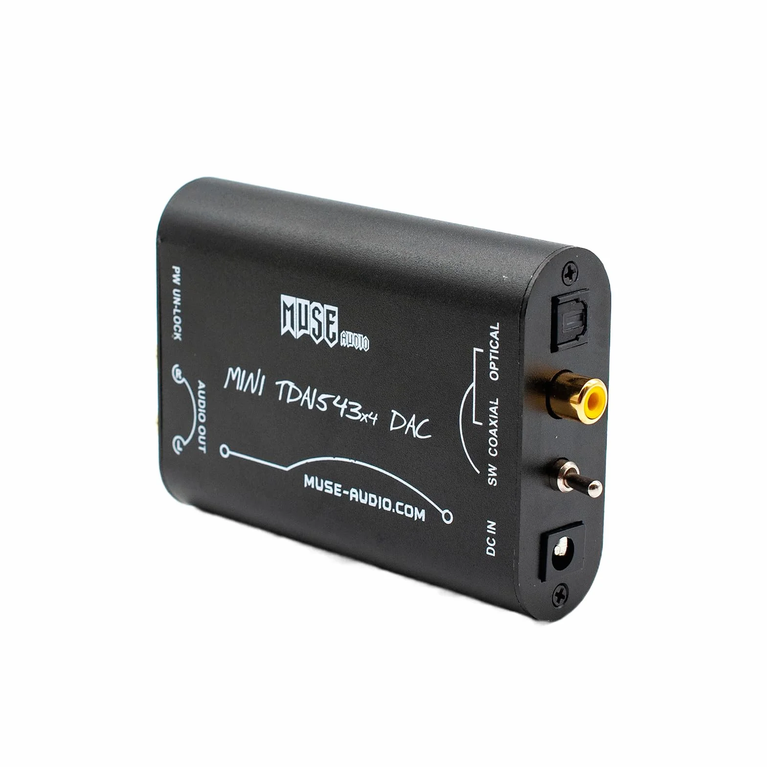 TDA1543 x4 DIR9001 SPDIF NOS DAC audio decoder per amplificatori circuiti stampati