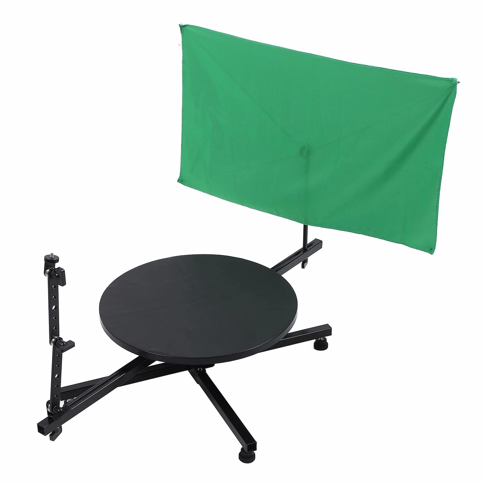 Camera Rig, Kit Piattaforma Rotante Video a 360 Gradi con Sfondo Rimovibile, Braccio Magico Regolabile, Piattaforma Rotante Video per Registi e Operatori Video
