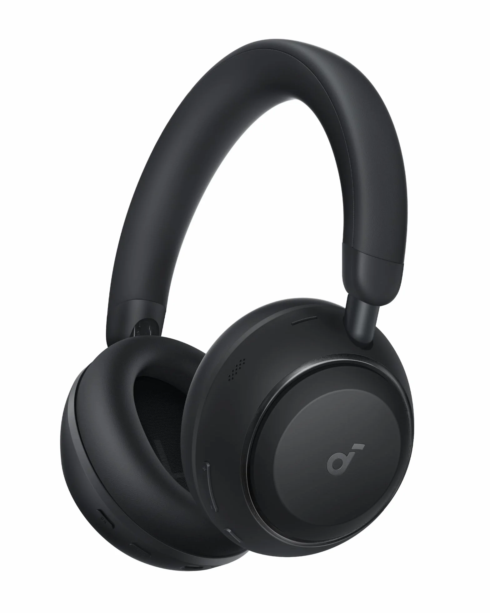 Soundcore Space 2 di Anker, Cuffie con cancellazione attiva del rumore, vestibilità comoda, 50 ore, audio wireless HD LDAC, 2 connessioni, chiamate nitide, BT 6.1, modalità Nap, rilevamento usura