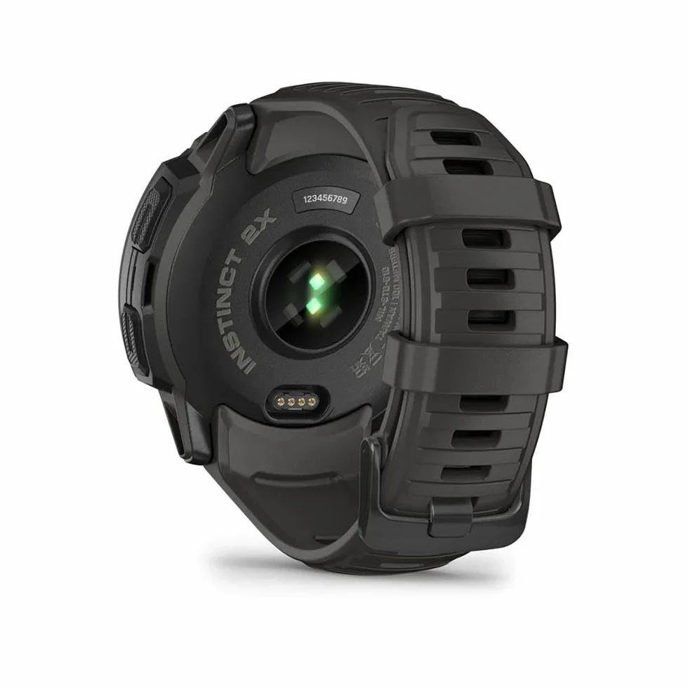 Garmin Instinct 2X Solar, Smartwatch, 50mm, Rugged design, Ricarica solare, Autonomia infinita, Disply 1,1", Torcia LED, GPS Multi-banda, Cardio, SpO2, Pay, Connect IQ (Graphite) (Ricondizionato)
