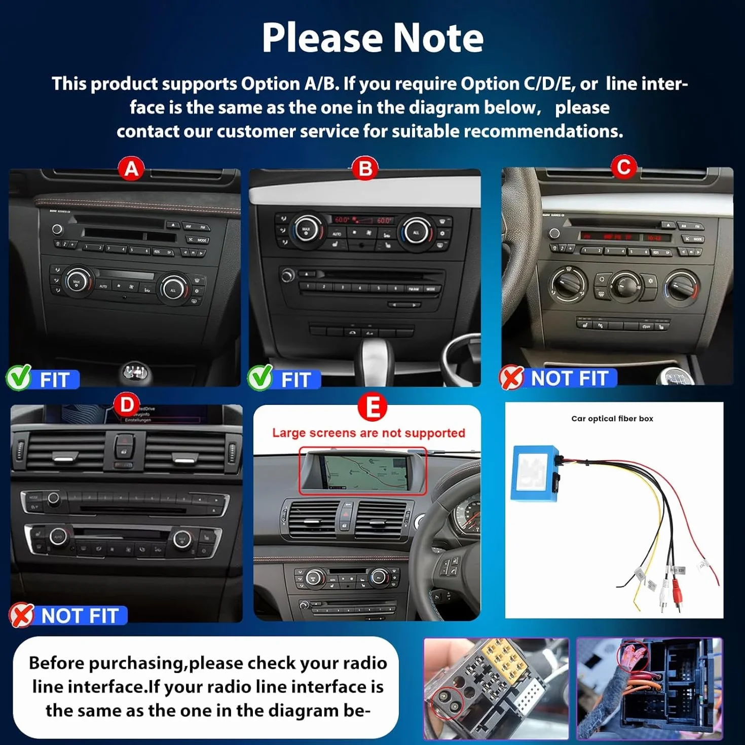 Autoradio Android per BMW Serie 1 E81 E82 E87 E88 2004-2012, Stereo touchscreen 9 pollici 2,5D con CarPlay e Android Auto wireless, Navigazione GPS, WiFi, DSP 32 bande + Telecamera posteriore AHD
