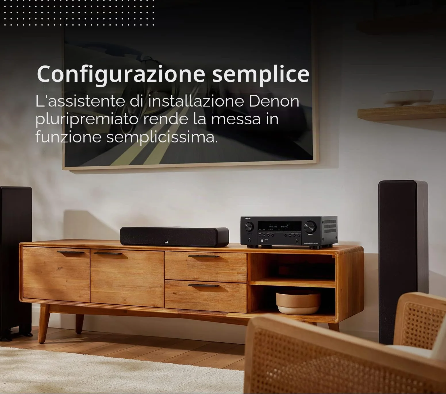Denon AVR-S970H ricevitore AV 7.2 canali Dolby Atmos DTS:X 8K HDMI Bluetooth WLAN