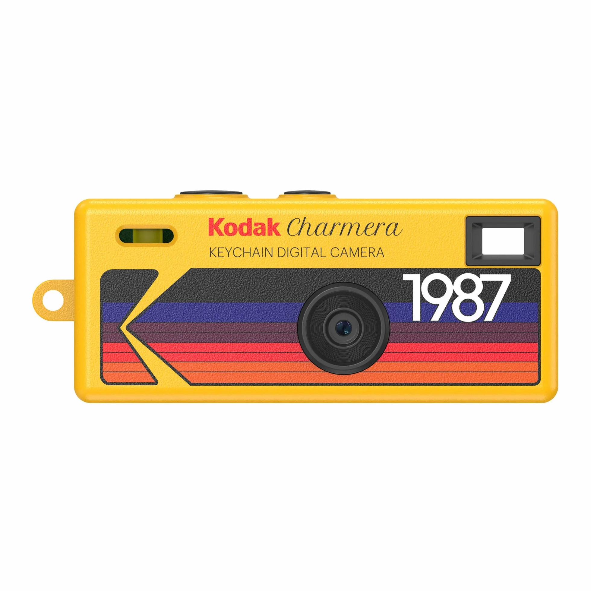 Kodak Charmera - Portachiavi con fotocamera digitale (scatola cieca di stile casual, singola fotocamera) con pacchetto di scheda di memoria da 32 GB (2 articoli)